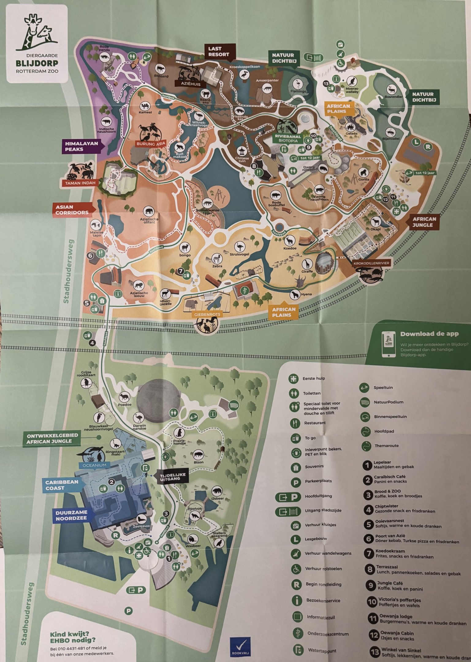 Zoo Map - October 2024