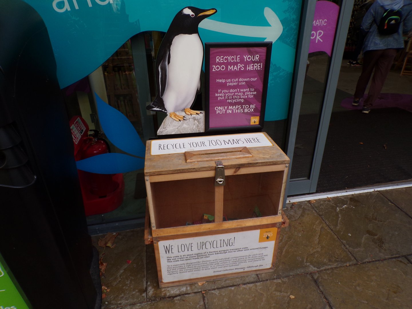 Zoo map recycling box 17.10.24