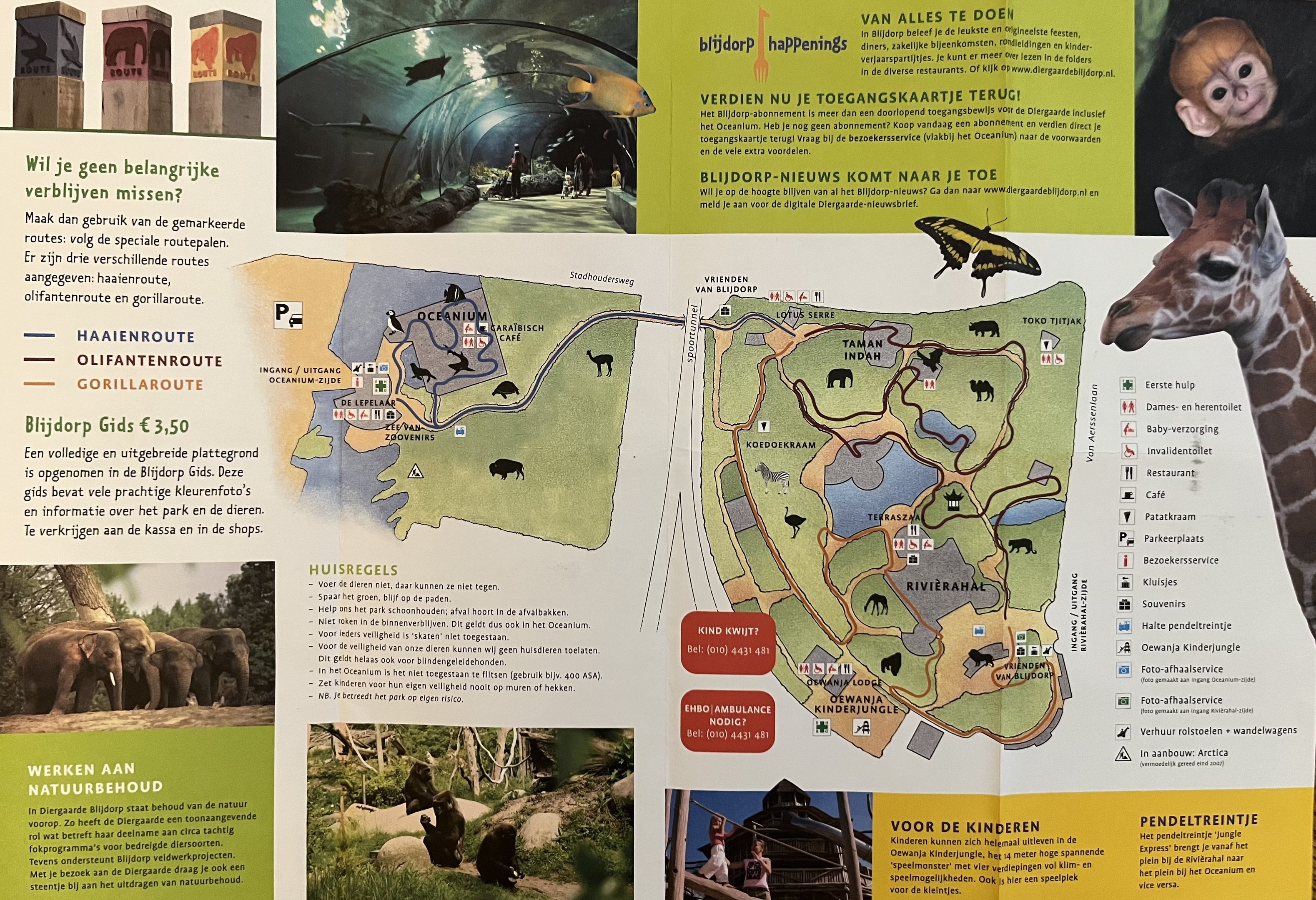 Zoo Map - September 2006