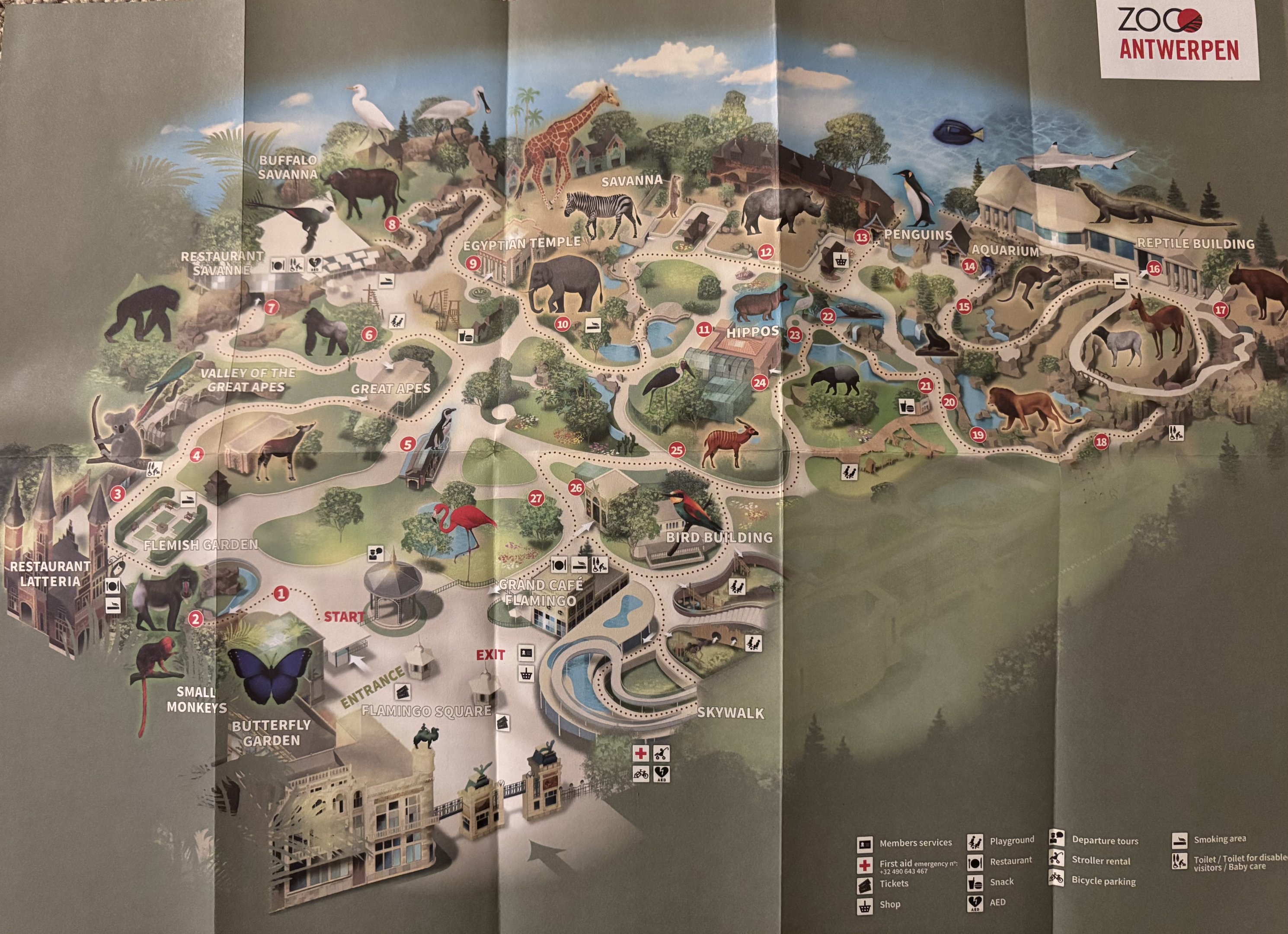 Zoo Map - September 2021