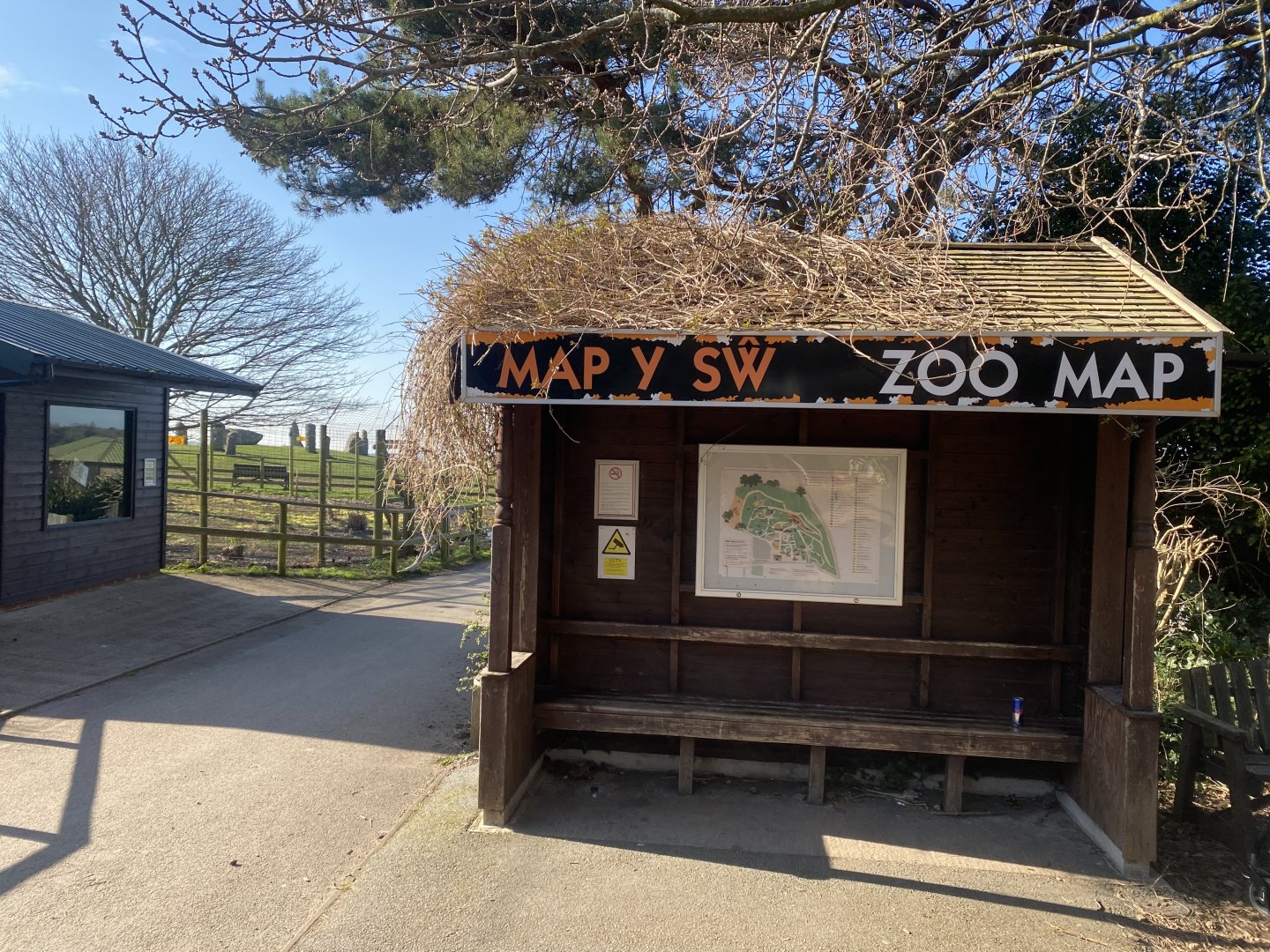 Zoo map signage 190325
