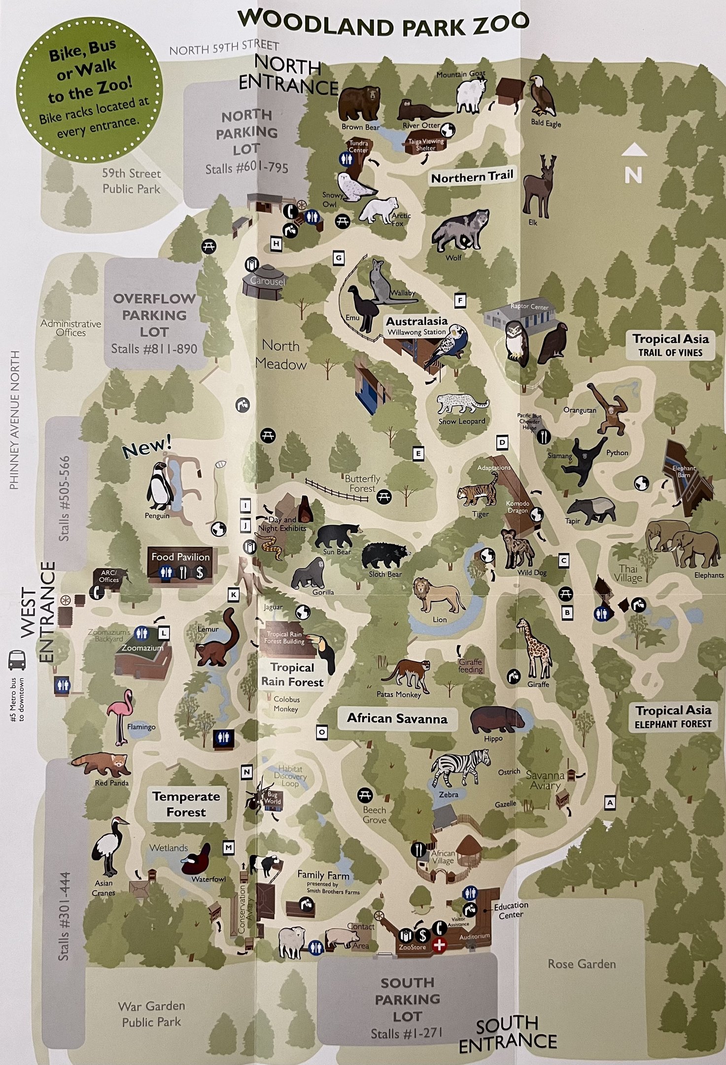 Zoo Map - Spring 2009