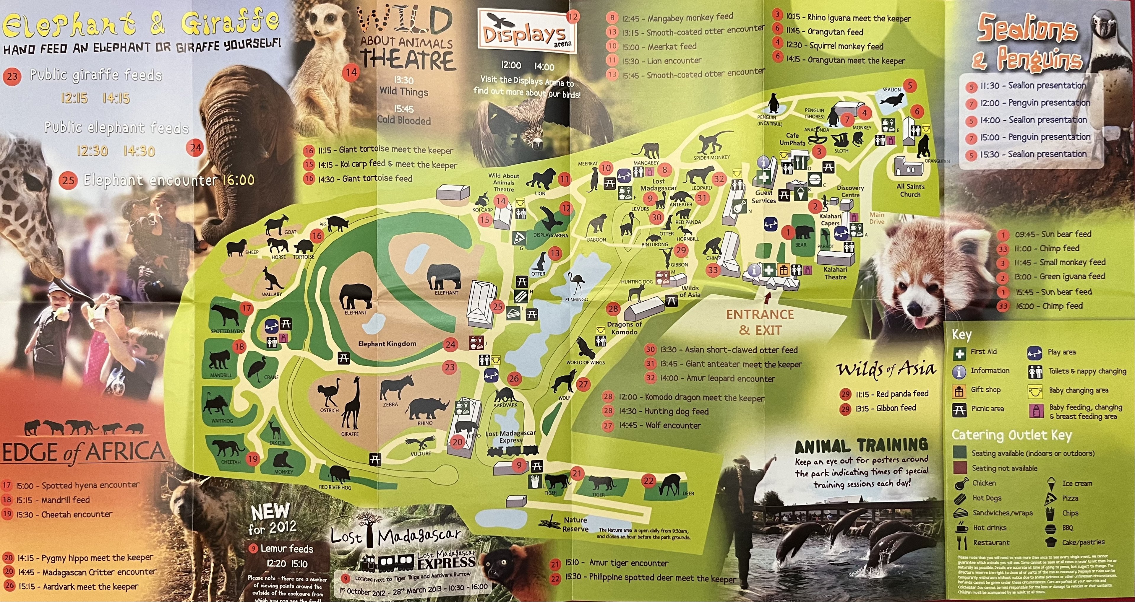 Zoo Map - Spring 2012