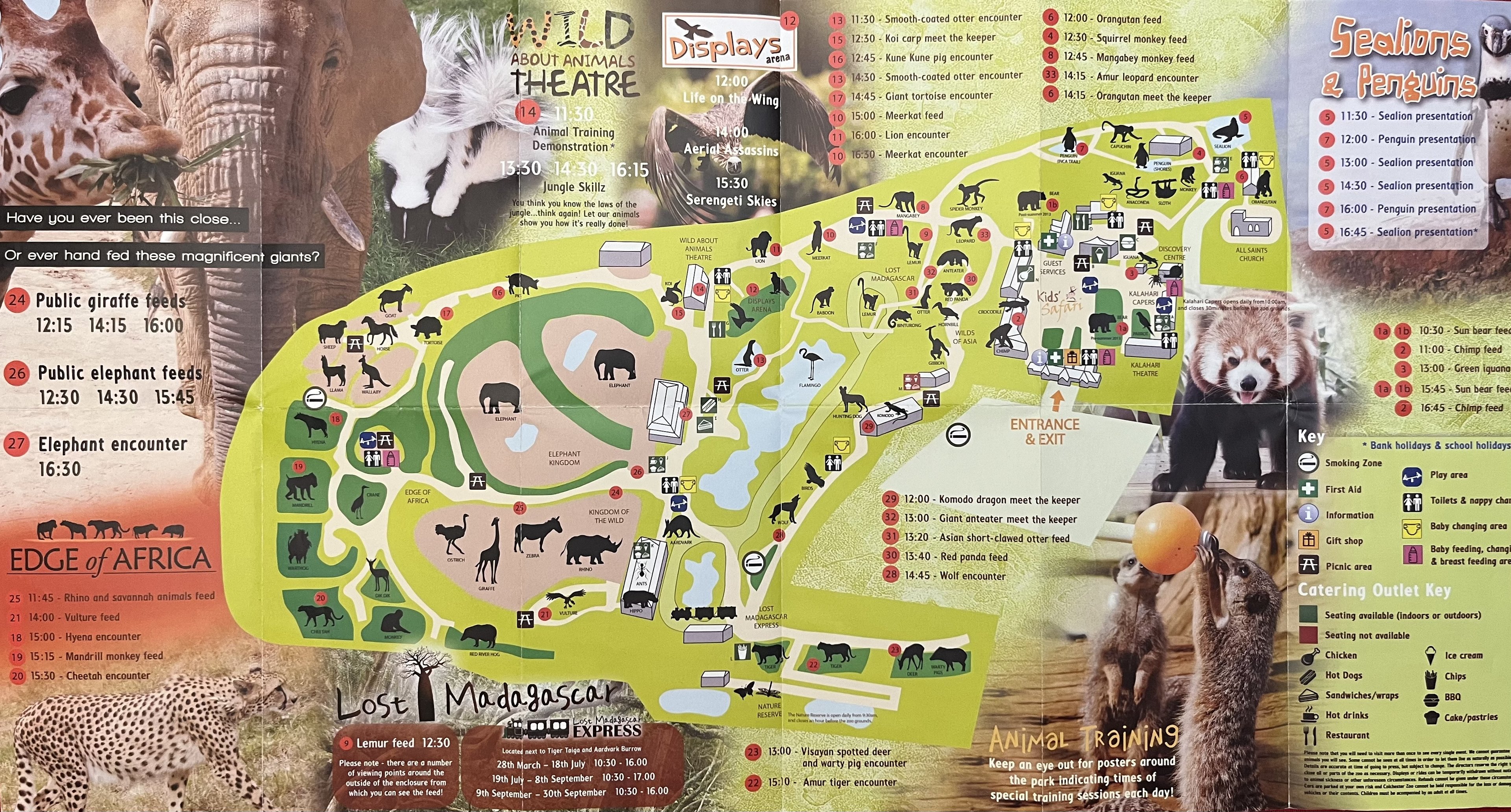 Zoo Map - Spring 2013