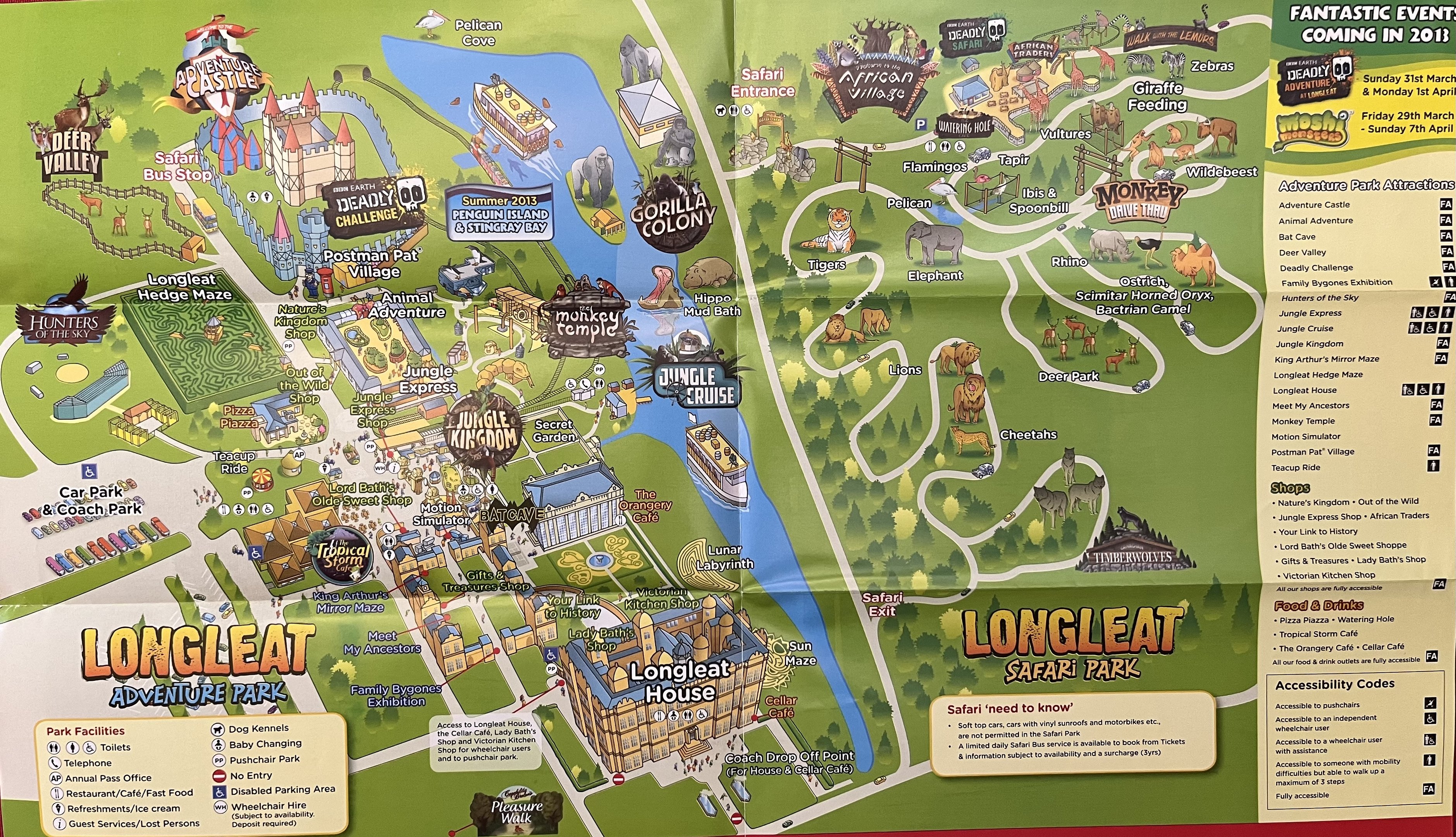 Zoo Map - Spring 2013