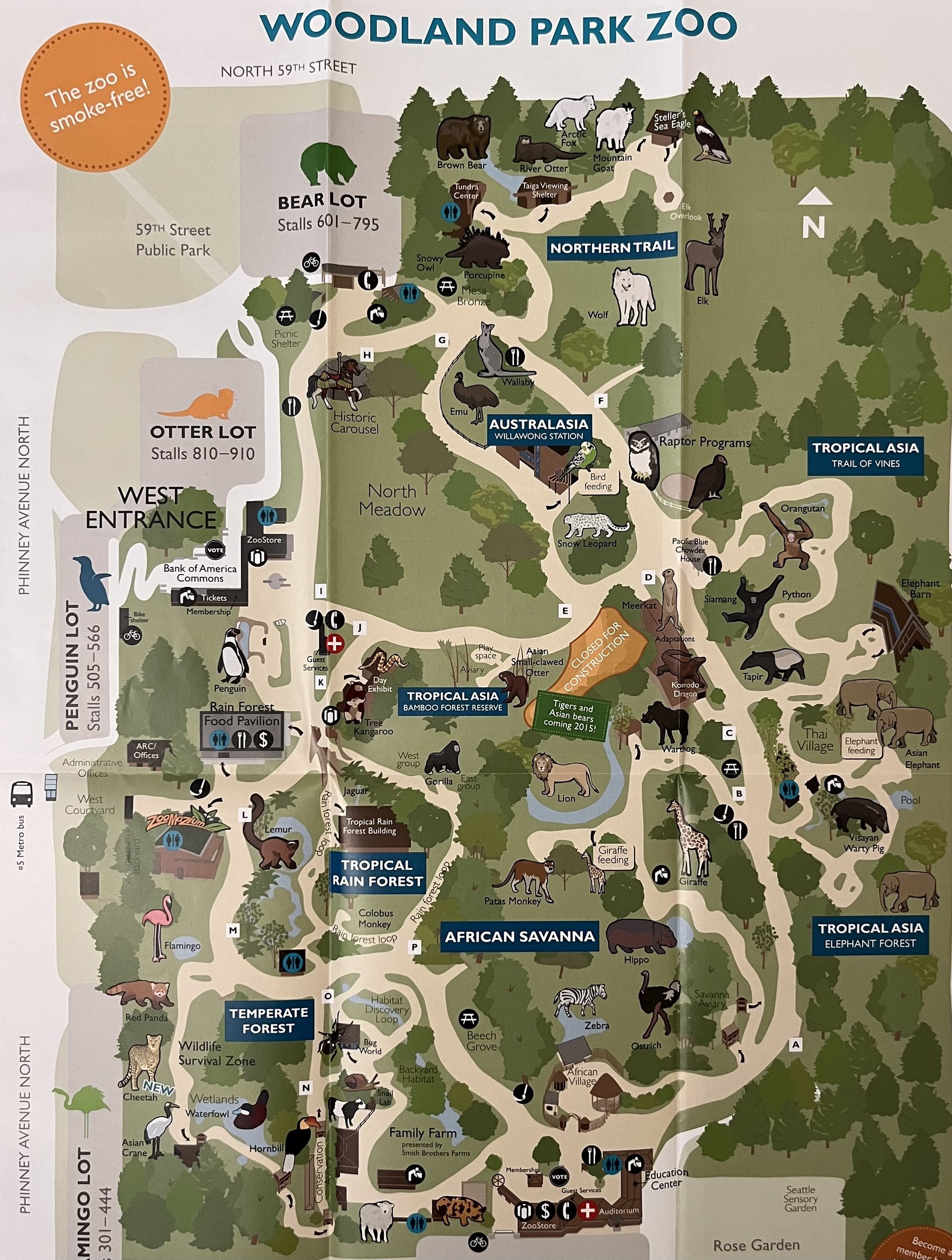Zoo Map - Spring 2014