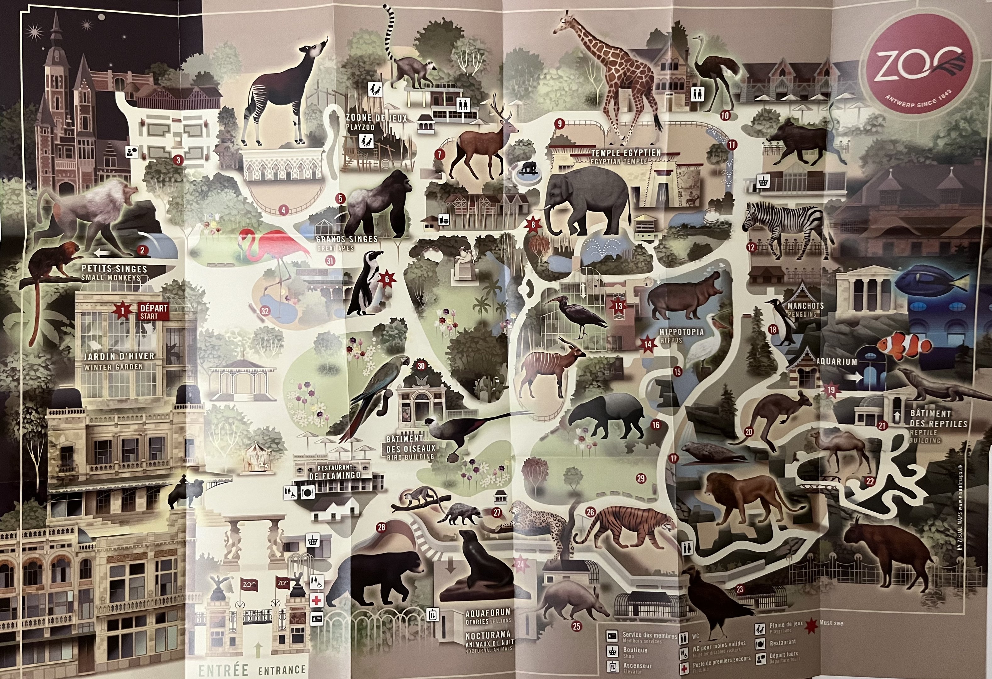 Zoo Map - Spring 2014