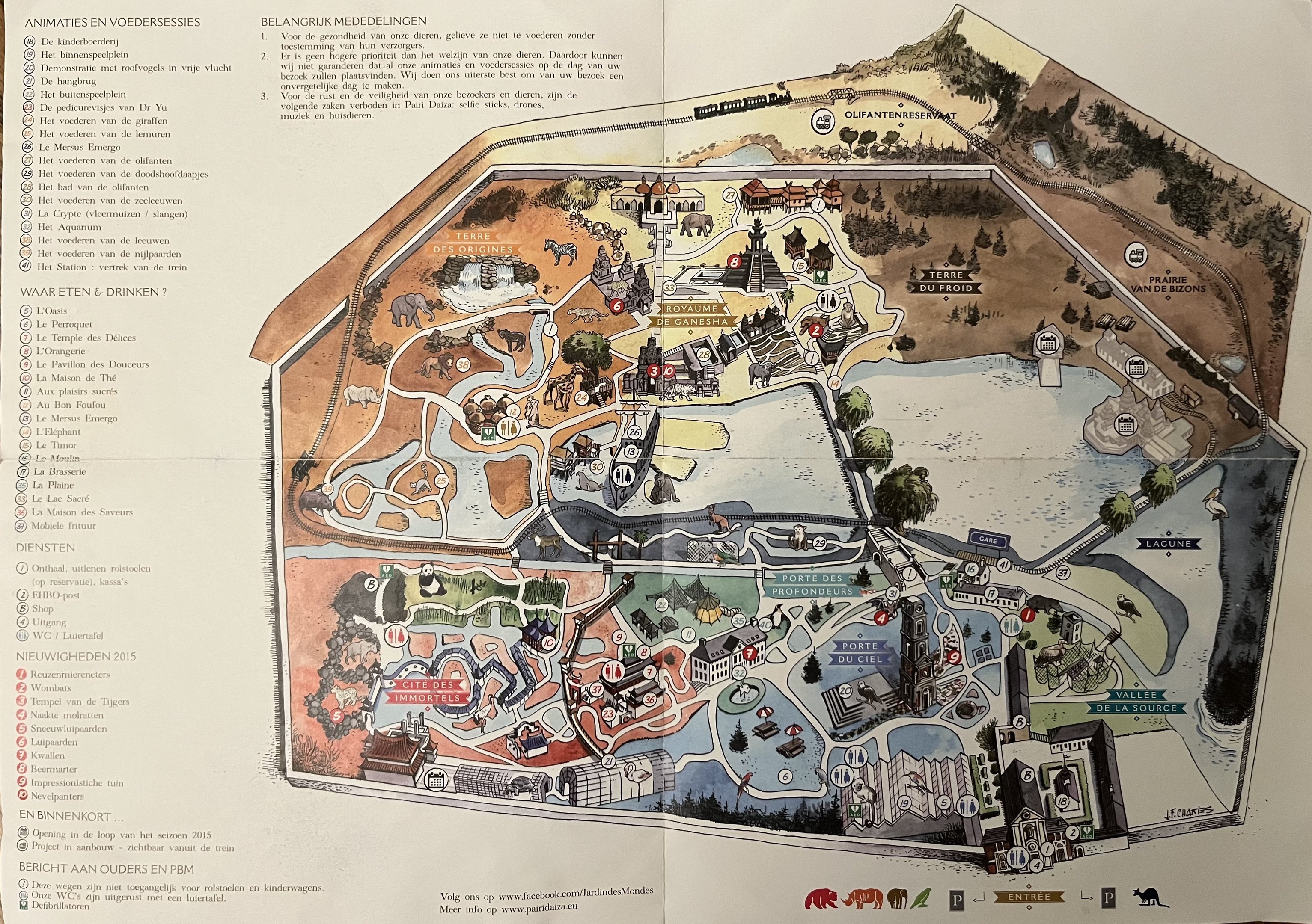 Zoo Map - Spring 2014
