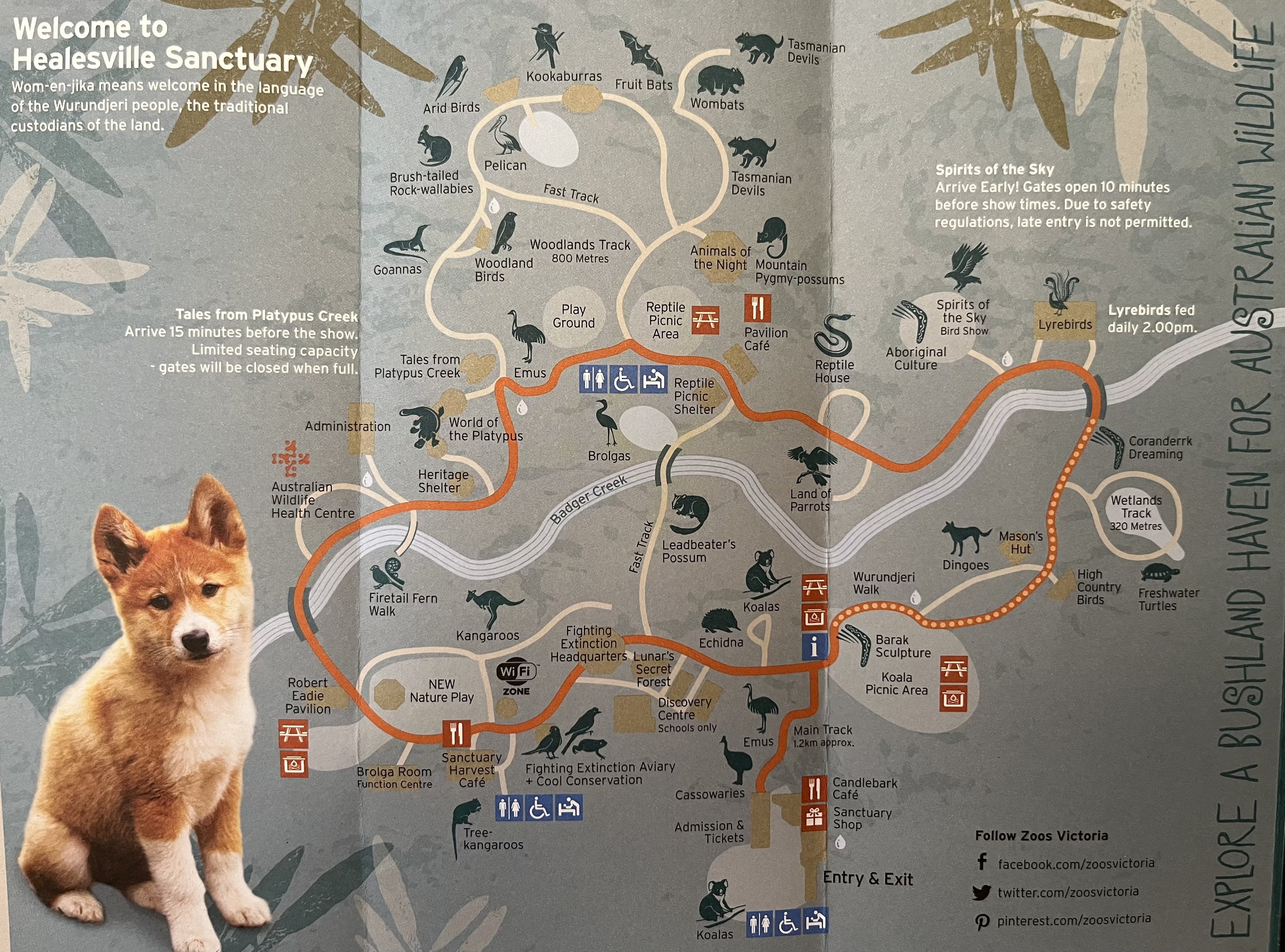 Zoo Map - Spring 2014