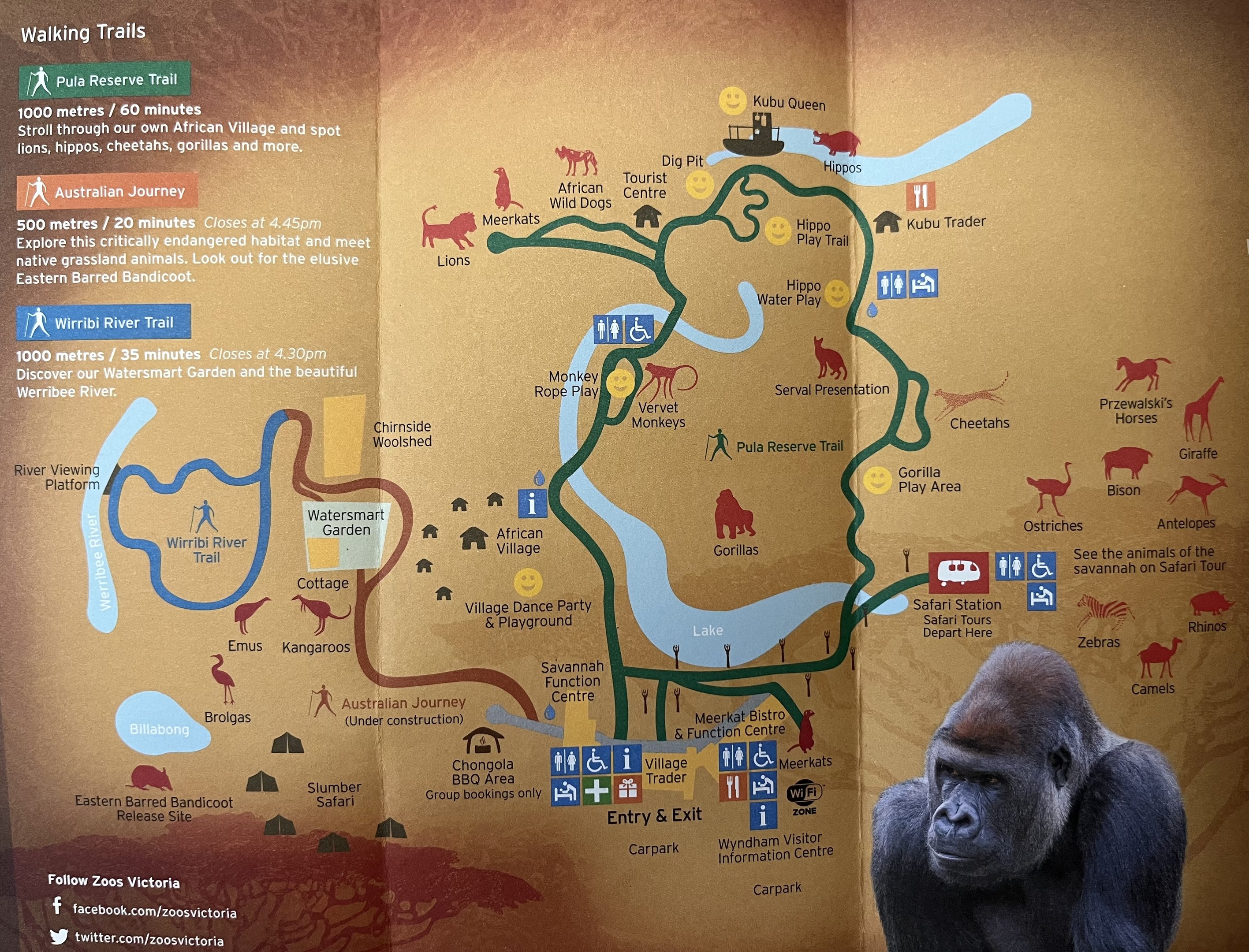 Zoo Map - Spring 2014