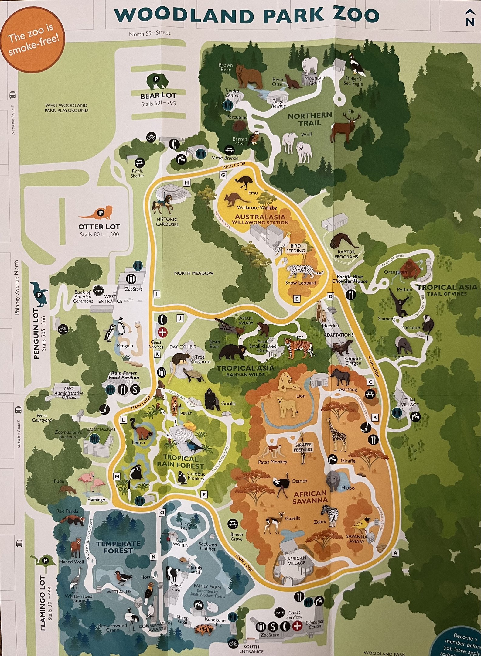 Zoo Map - Spring 2015