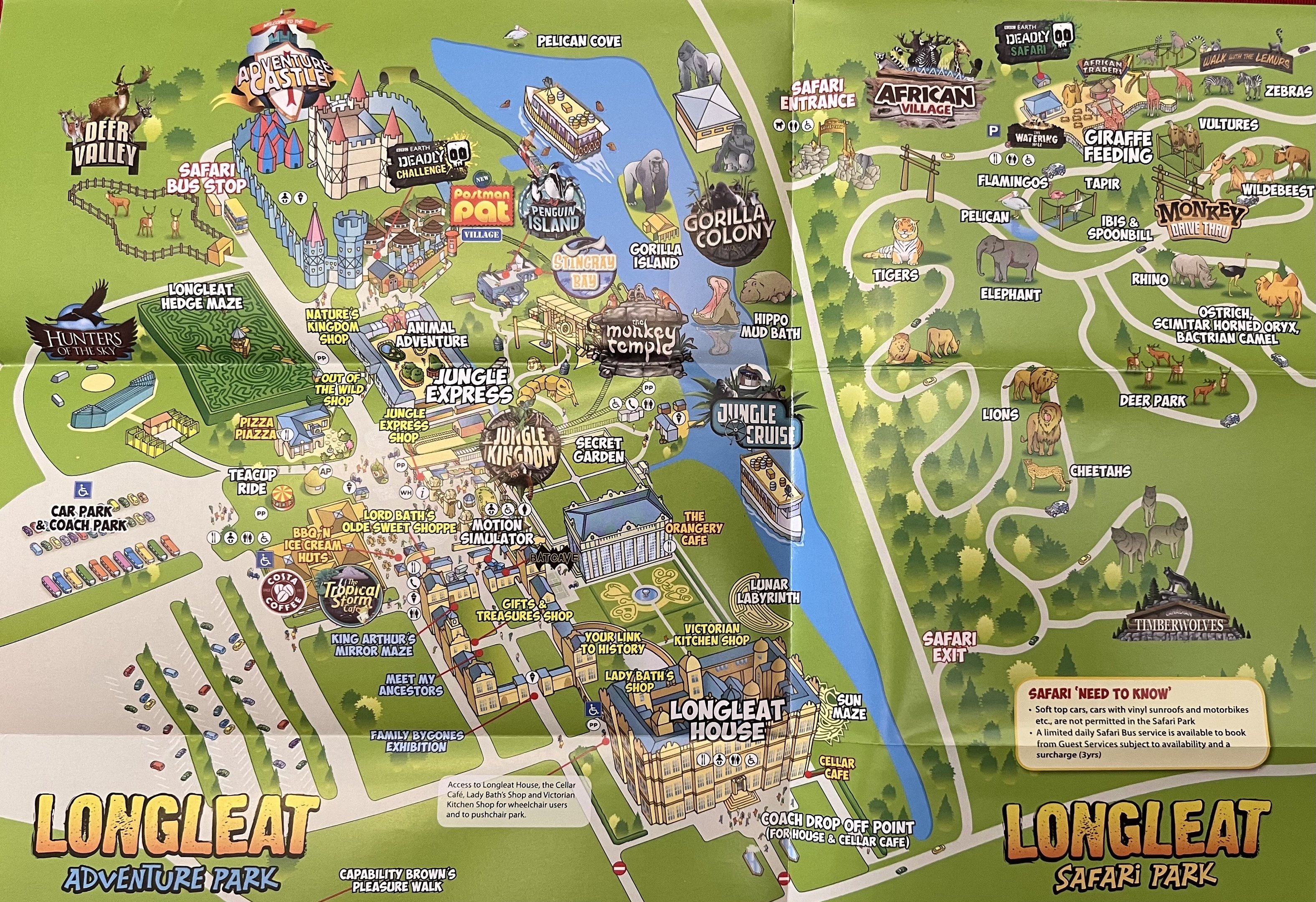 Zoo Map - Summer 2013