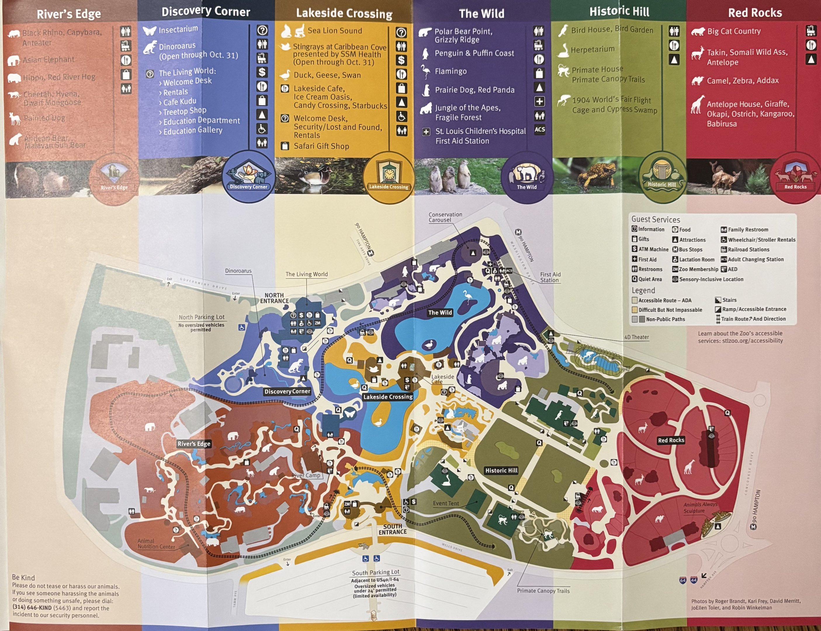 Zoo Map - Summer 2022