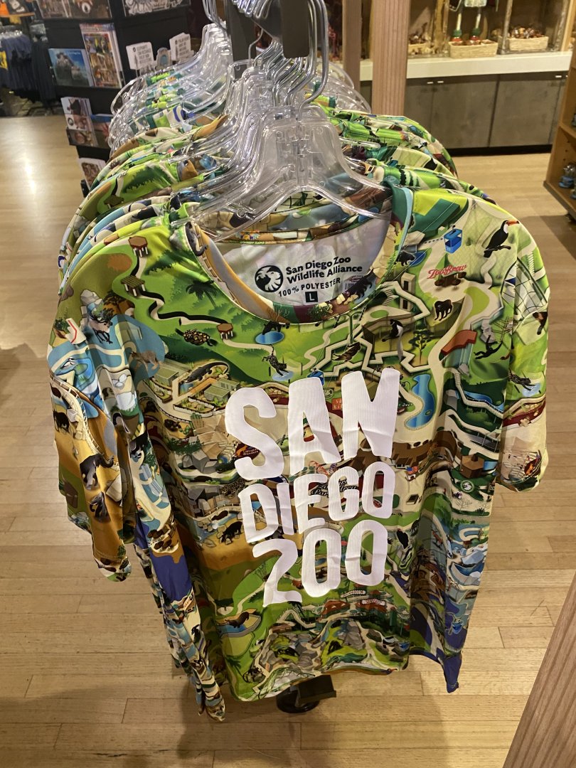 Zoo map t-shirt