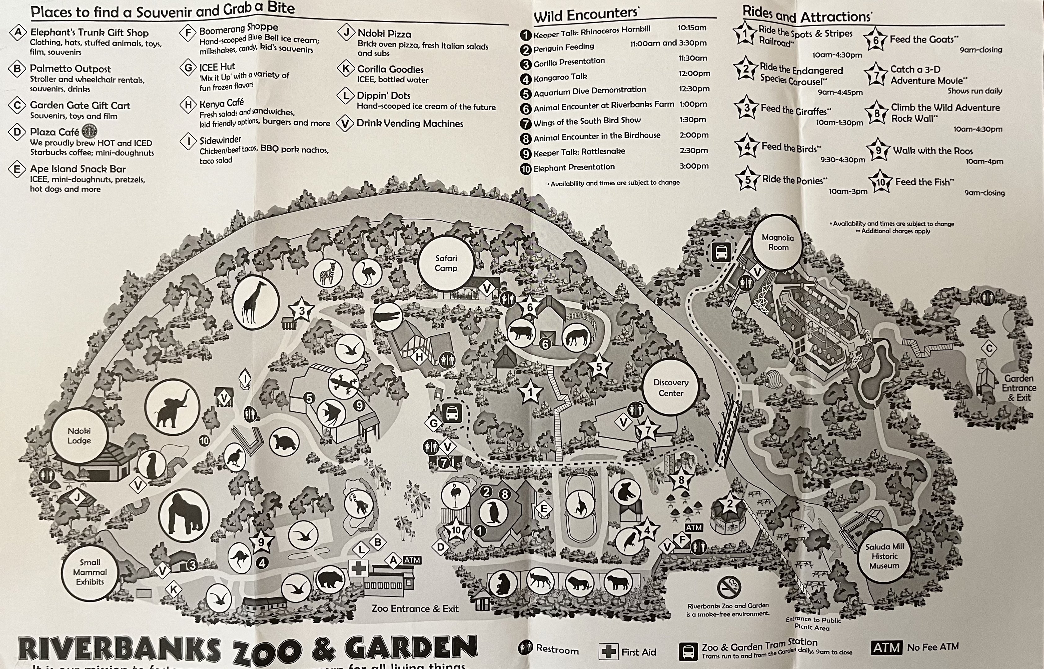 Zoo Map - undated