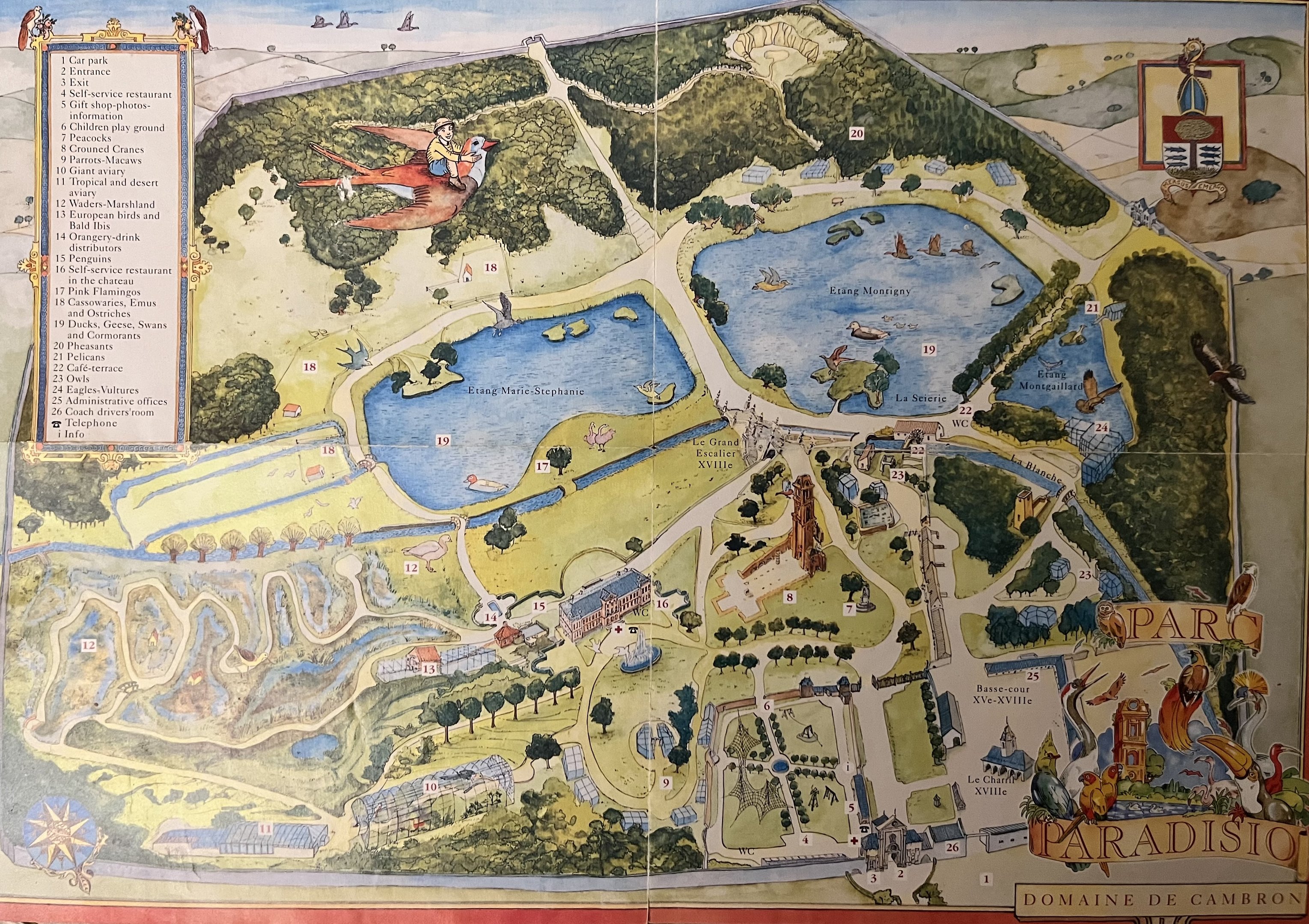 Zoo Map - undated