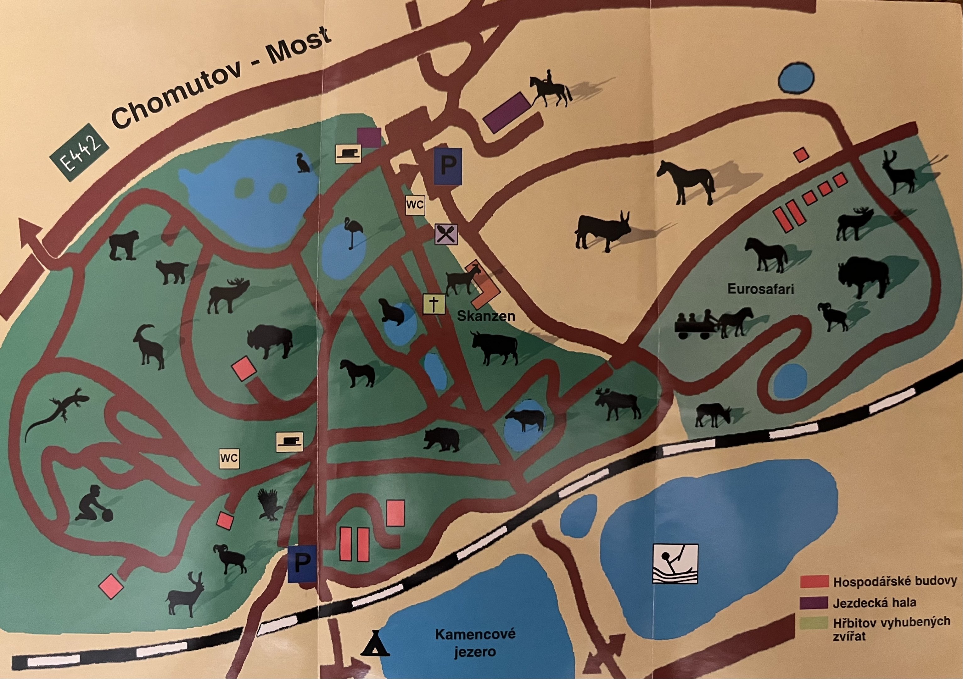 Zoo Map - undated