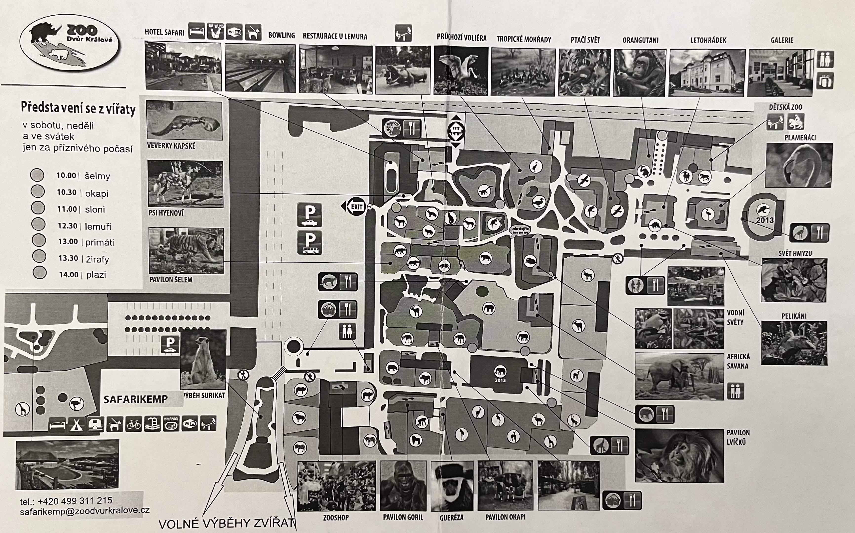 Zoo Map - undated
