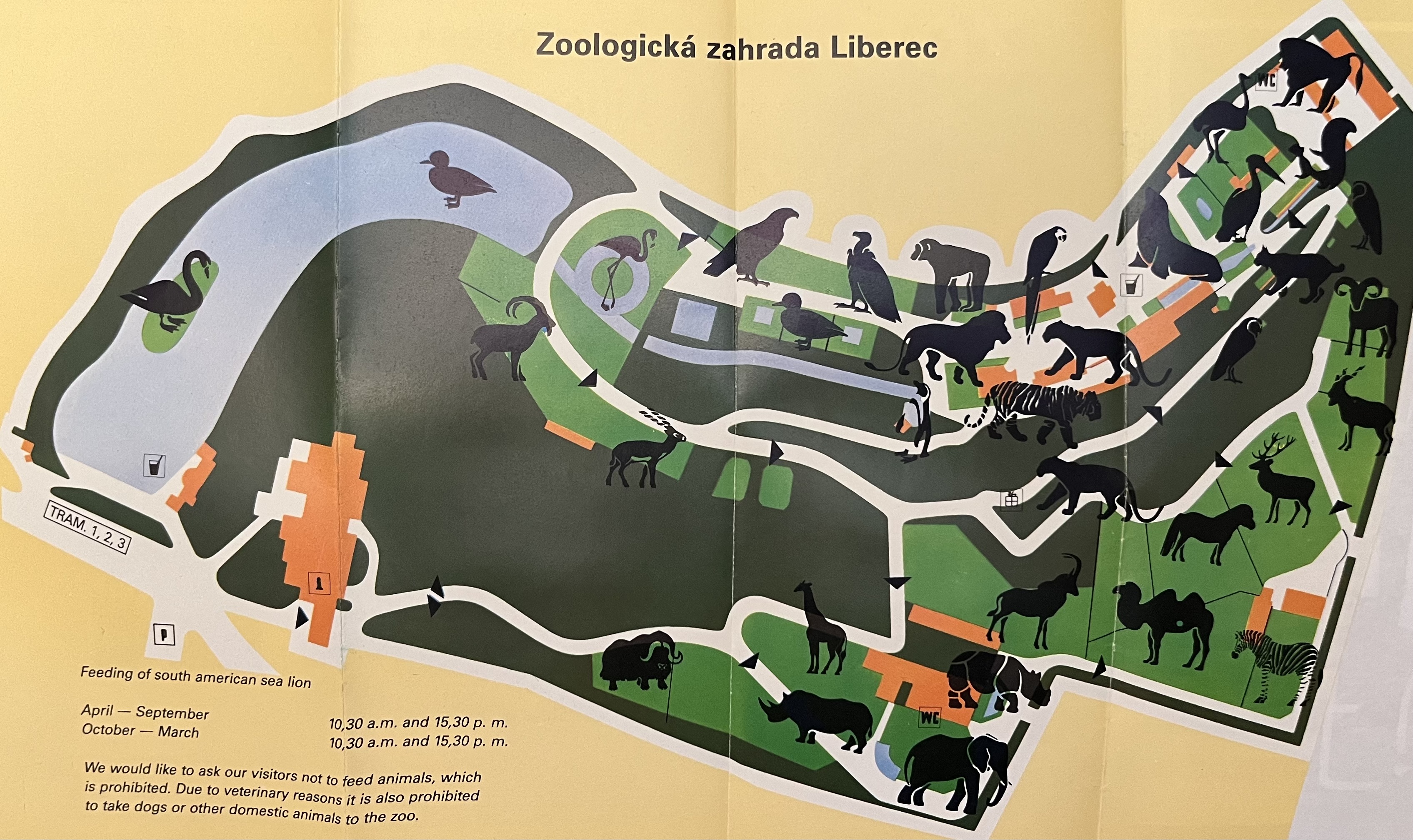 Zoo Map - undated