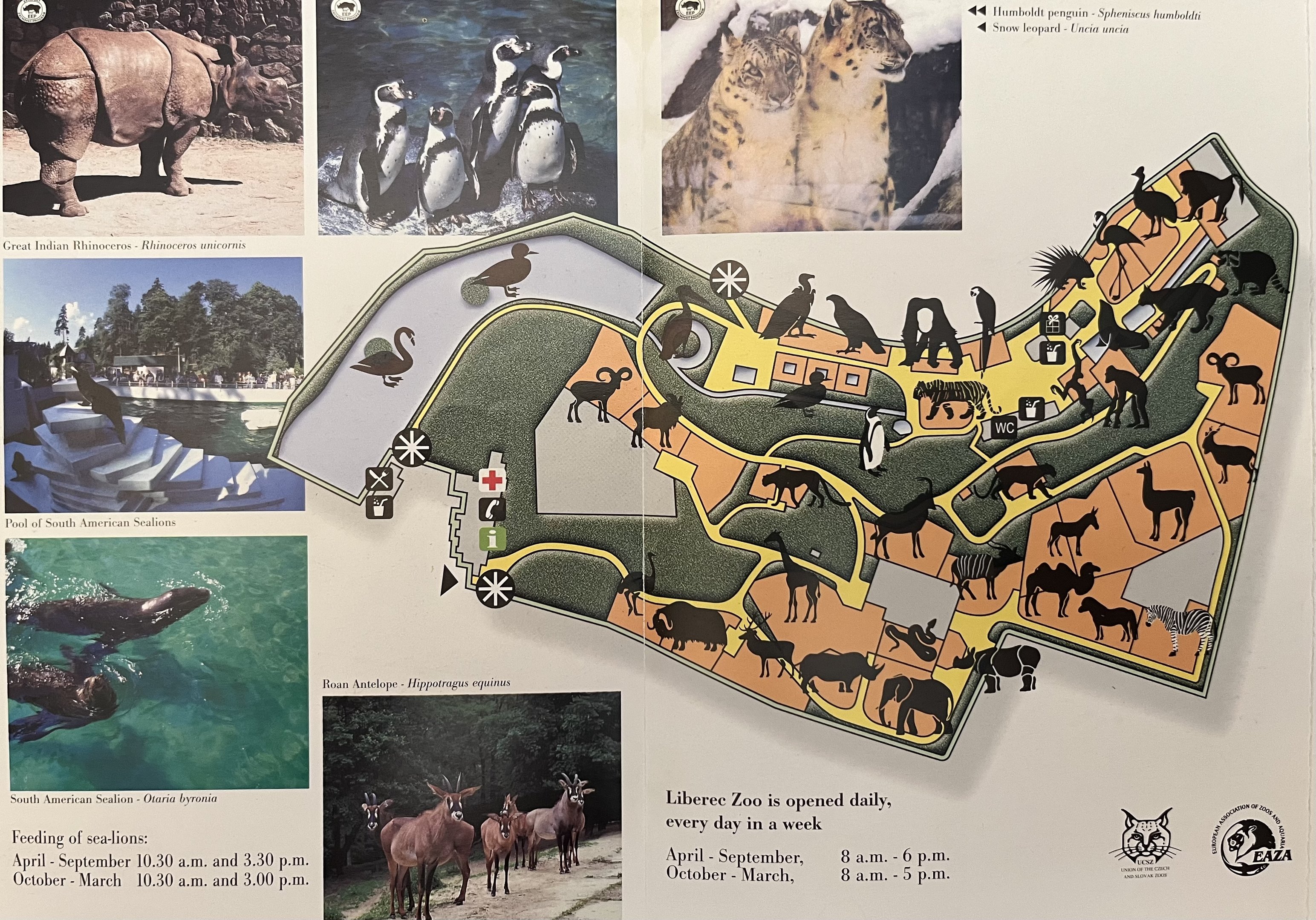Zoo Map - undated