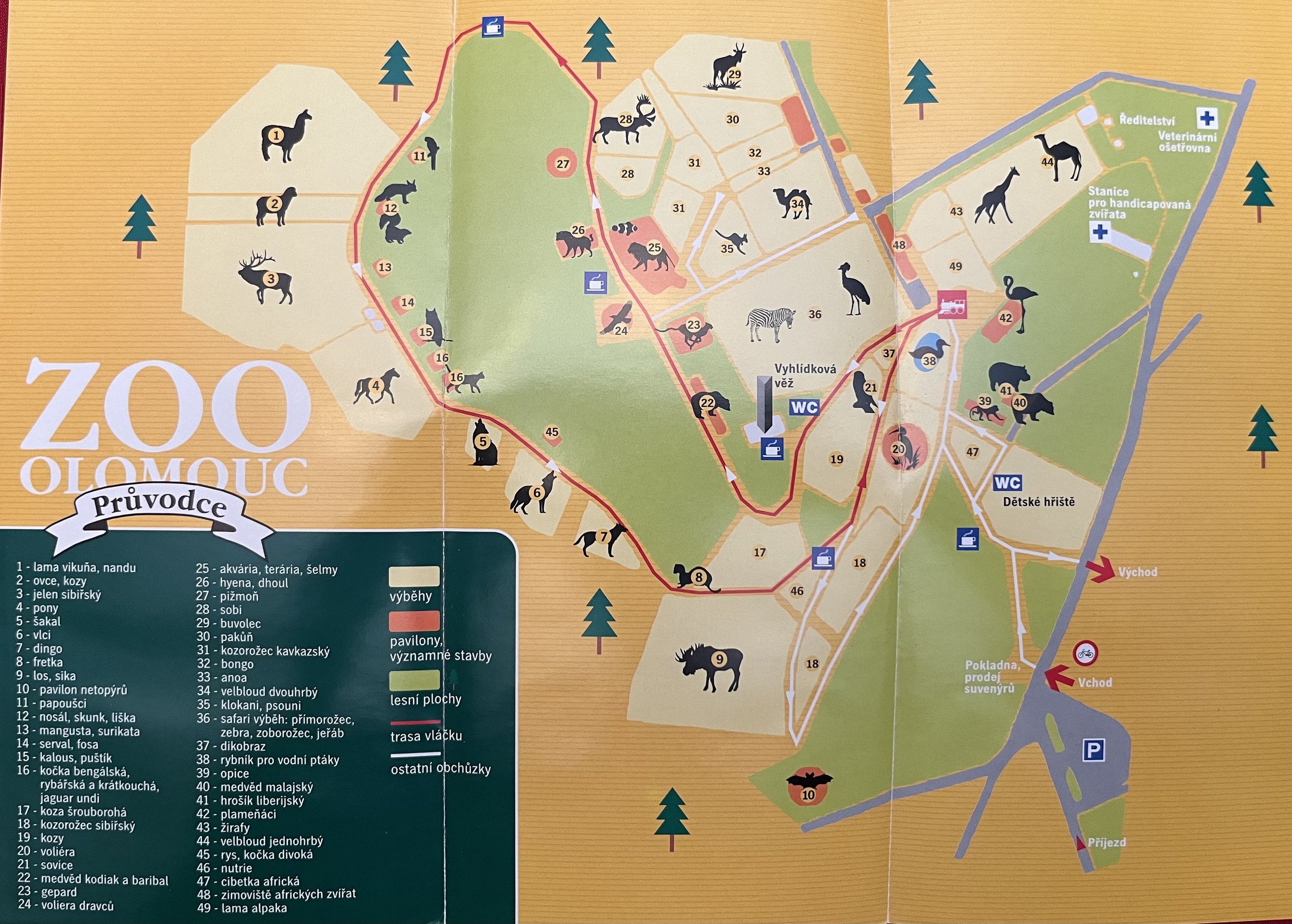 Zoo Map - undated