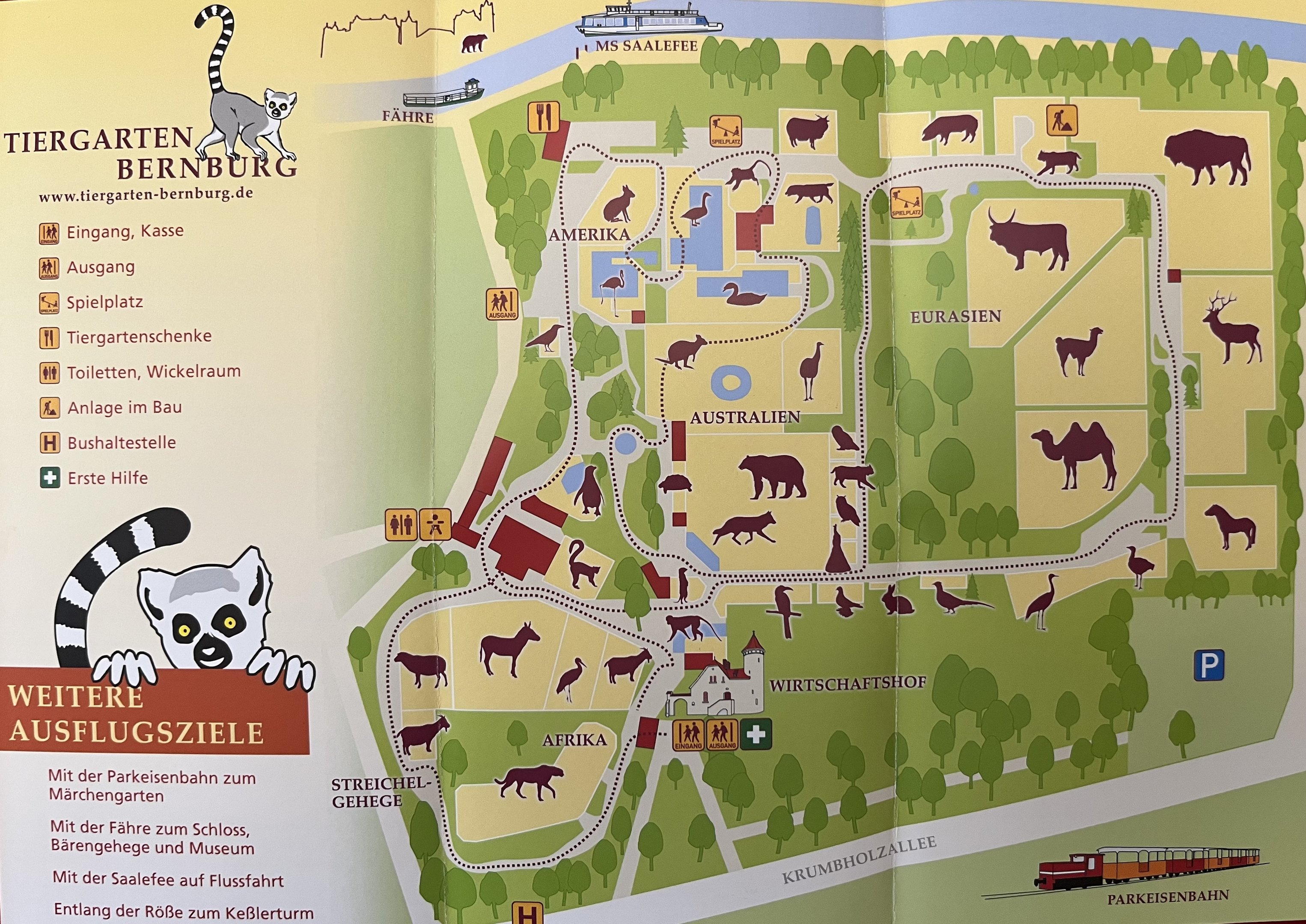 Zoo Map - undated