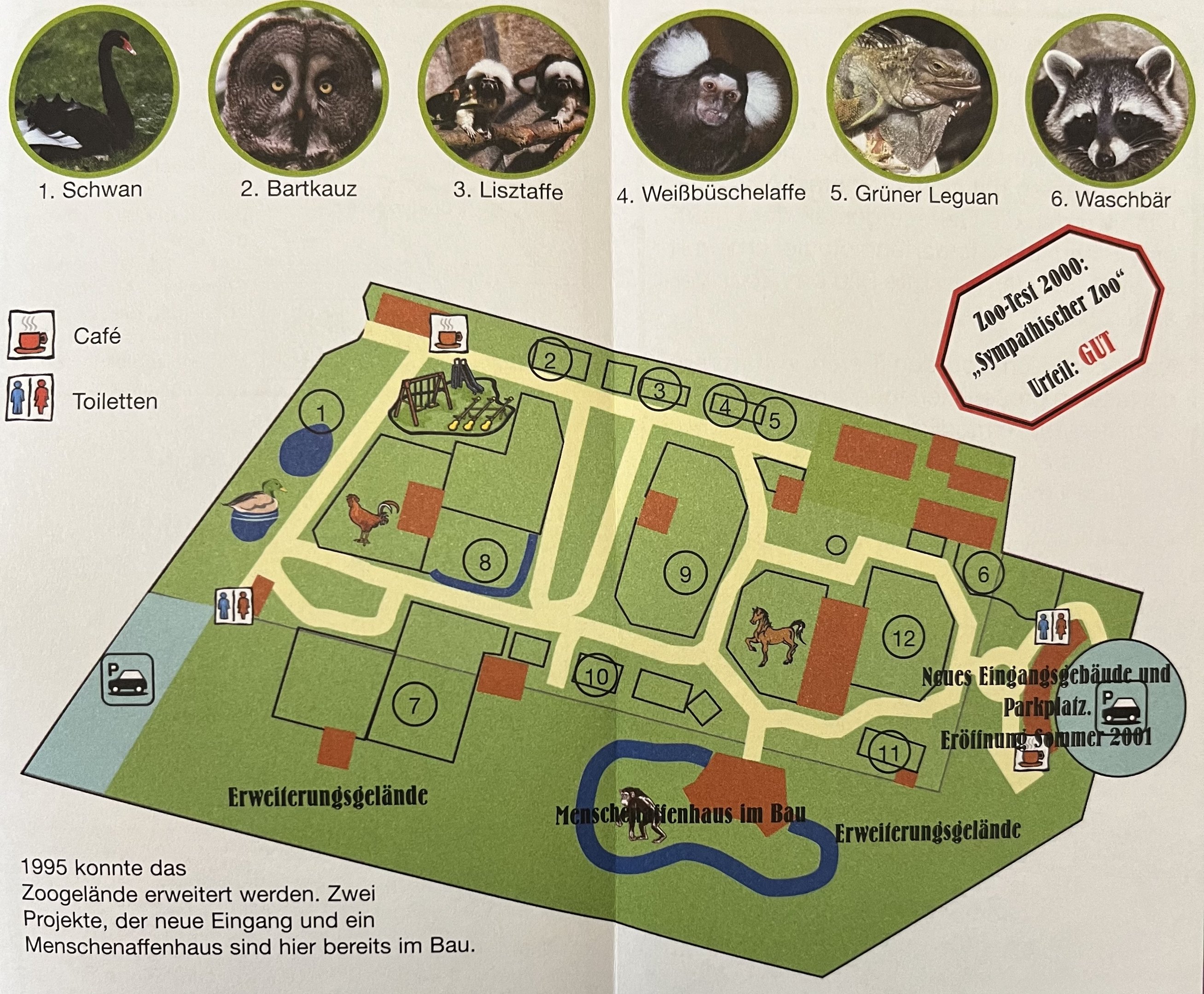Zoo Map - undated