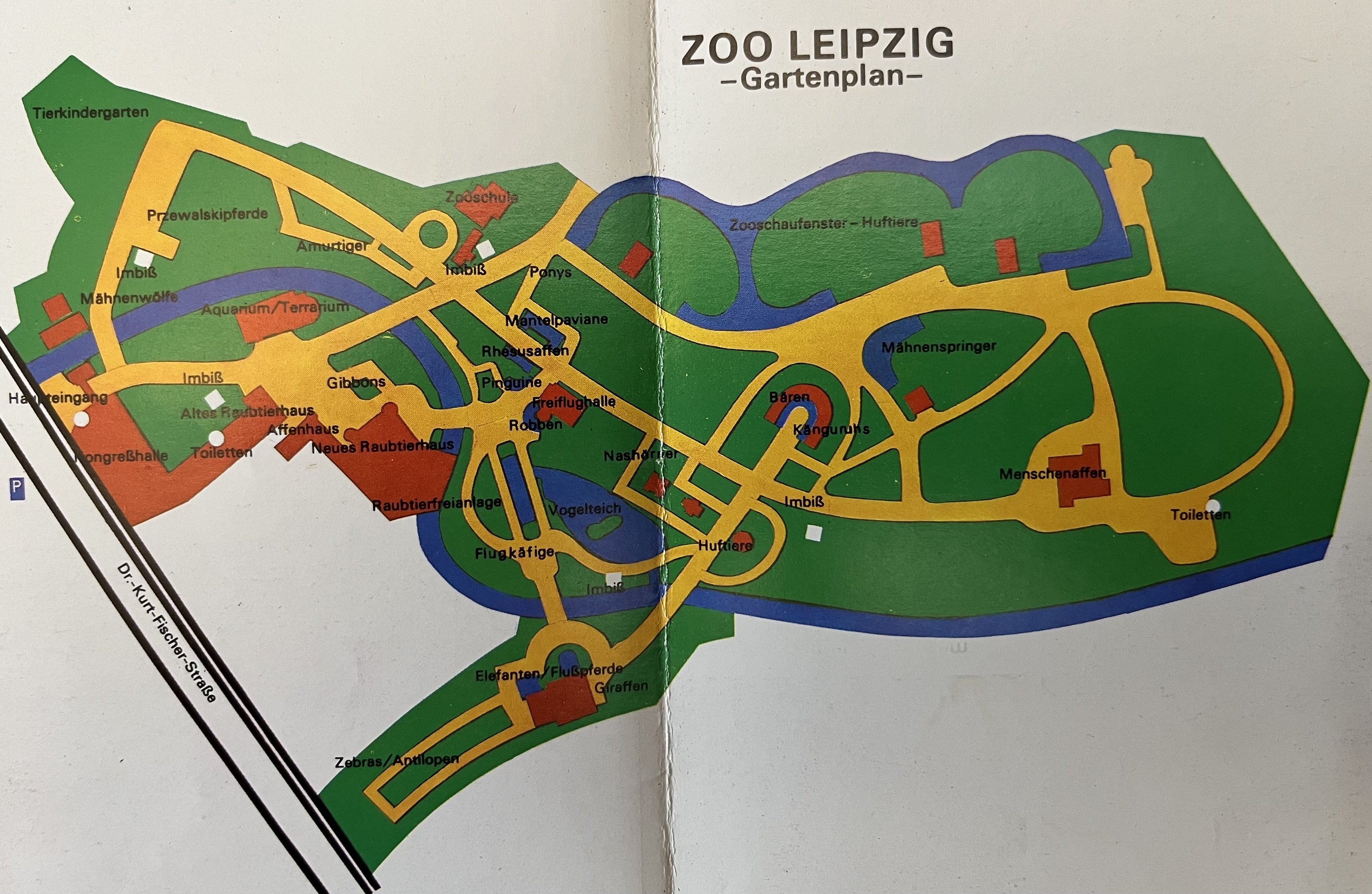 Zoo Map - undated