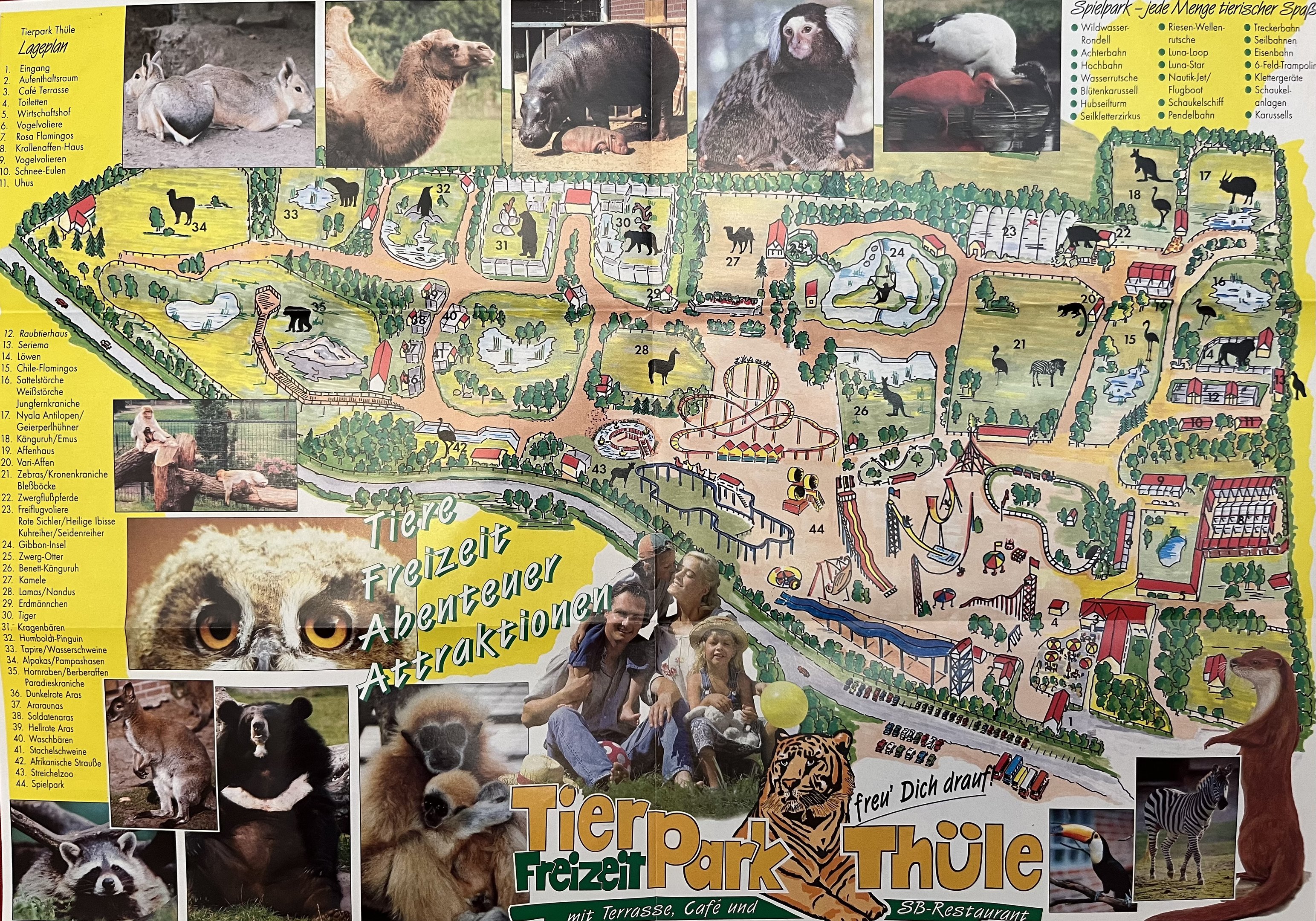 Zoo Map - undated