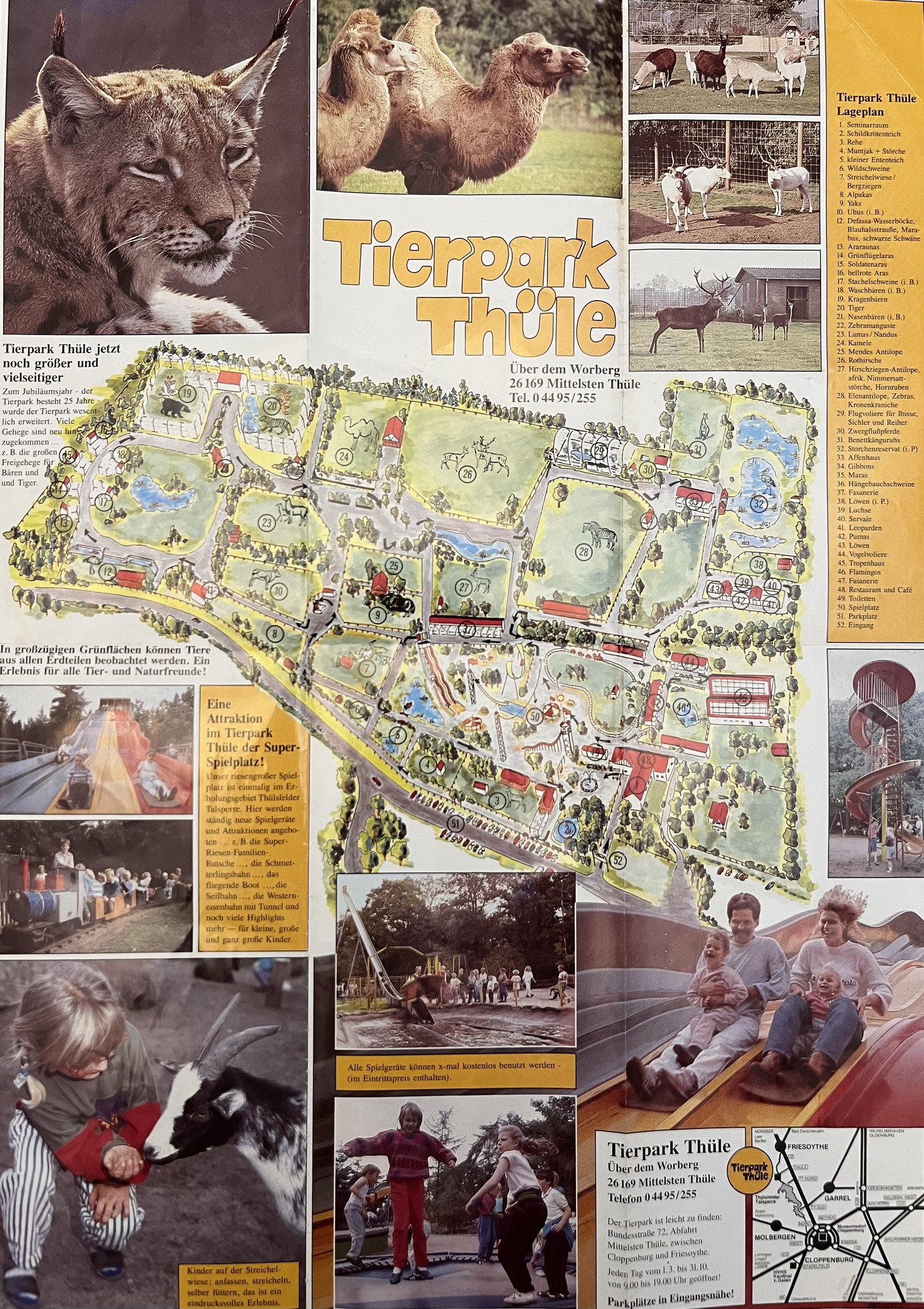 Zoo Map - undated