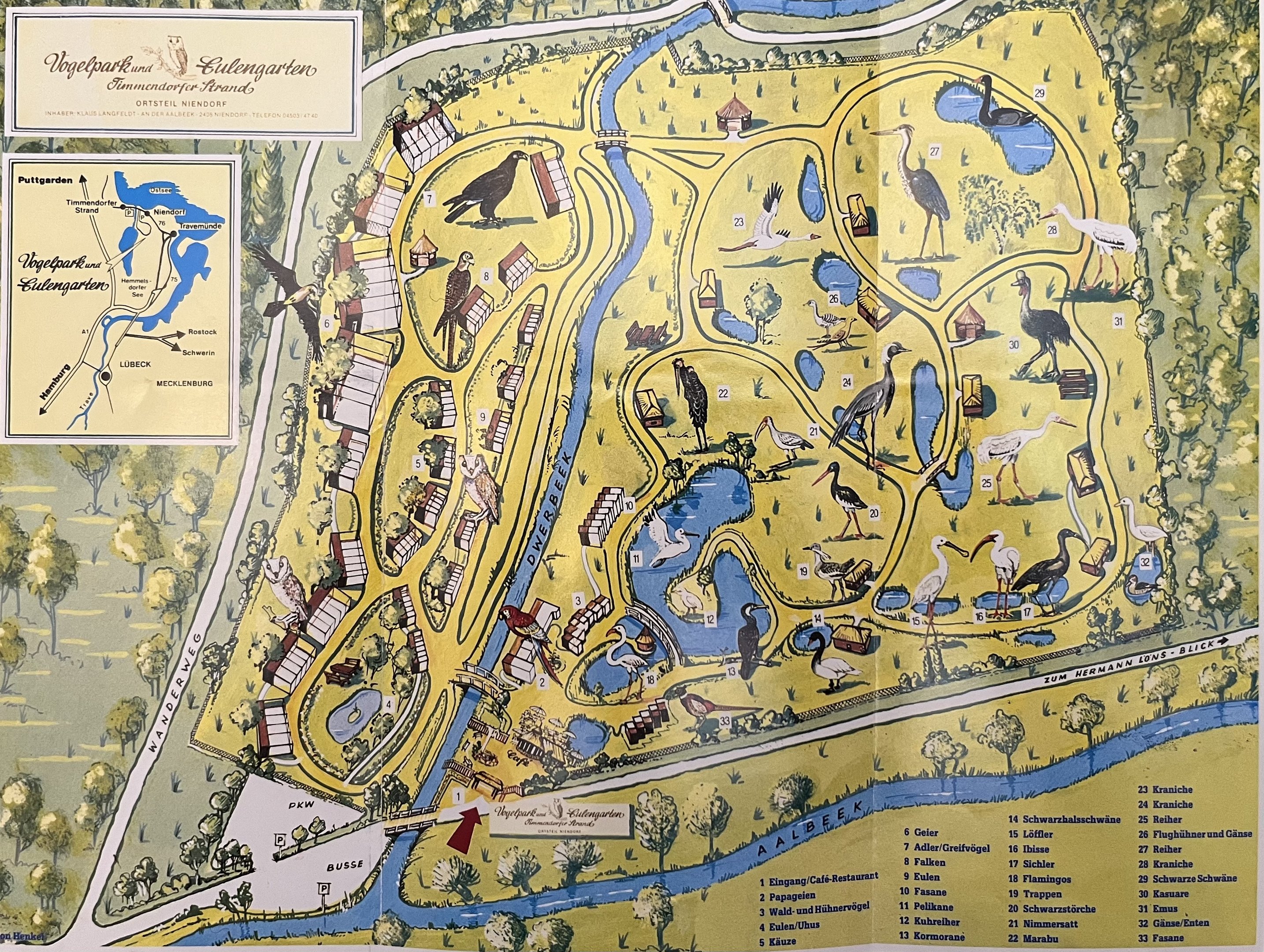 Zoo Map - undated