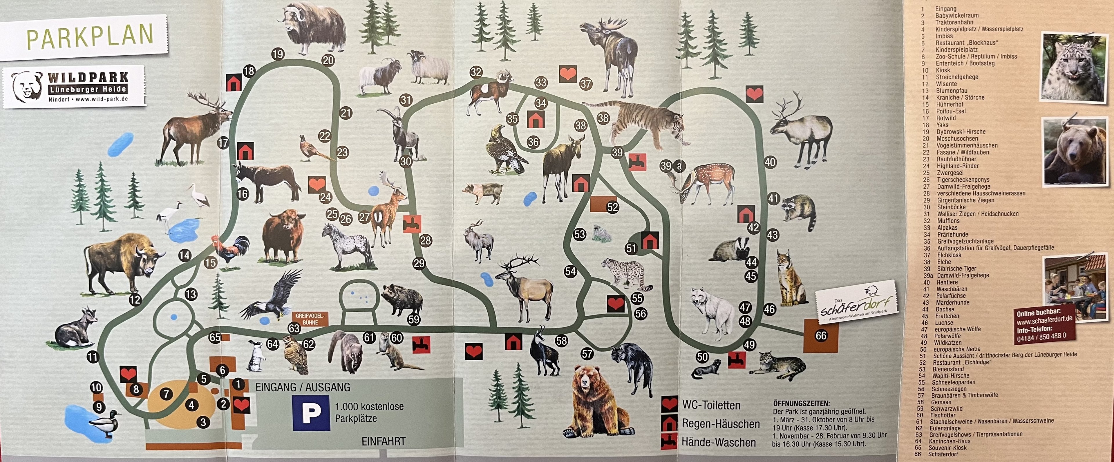 Zoo Map - undated