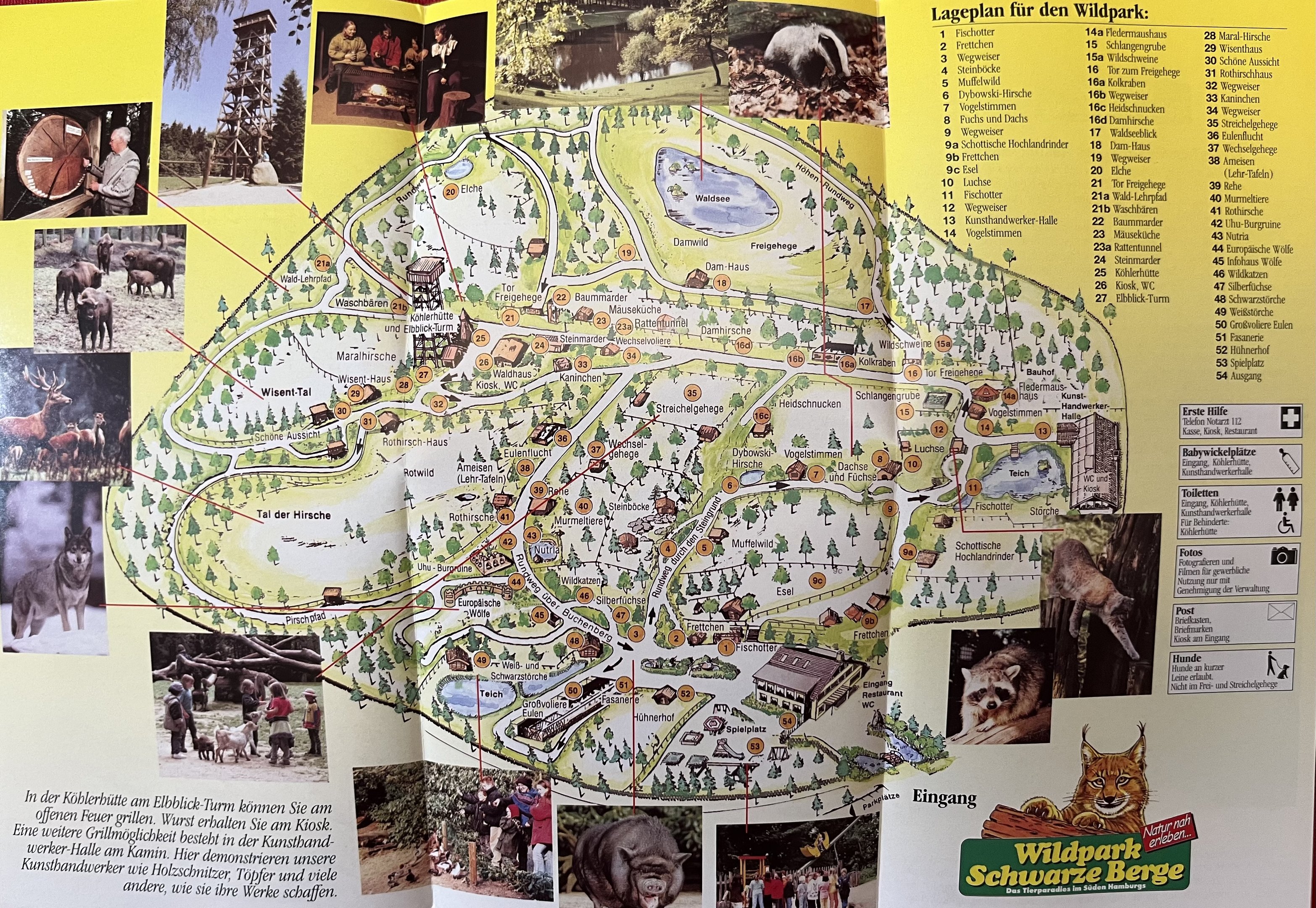 Zoo Map - undated