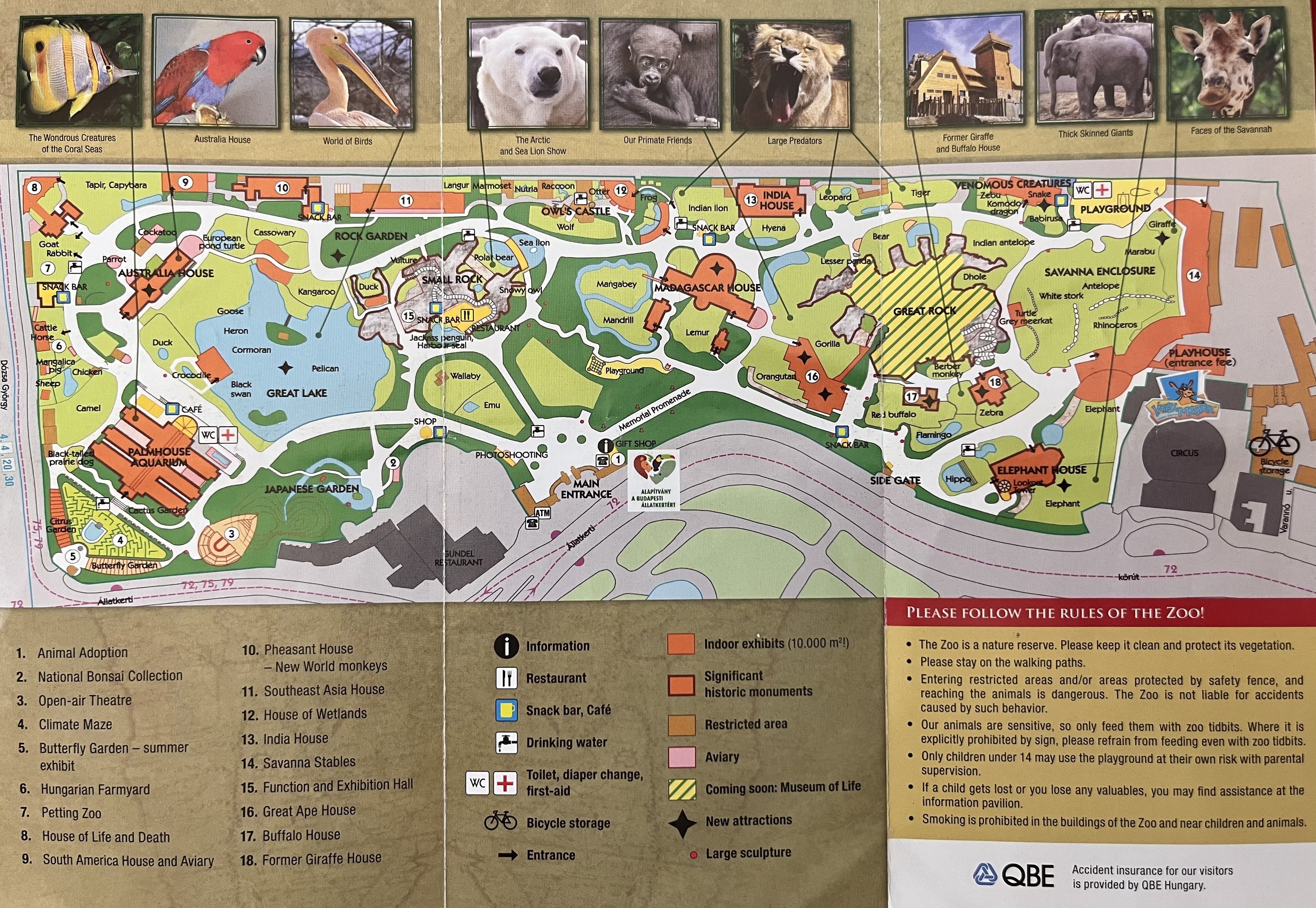 Zoo Map - undated