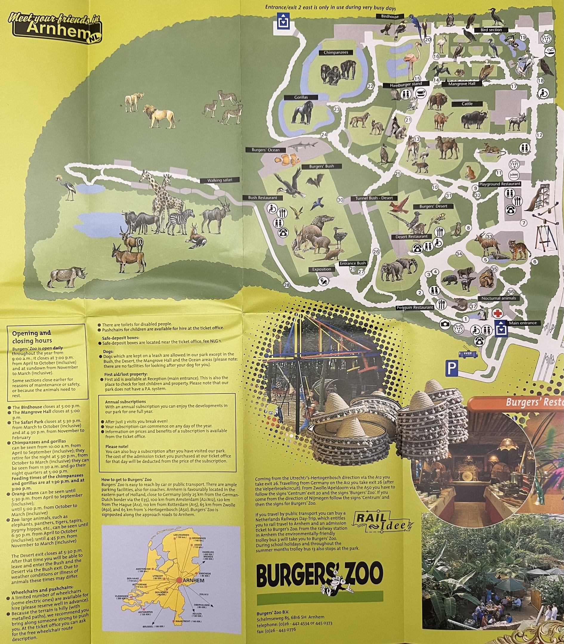 Zoo Map - undated