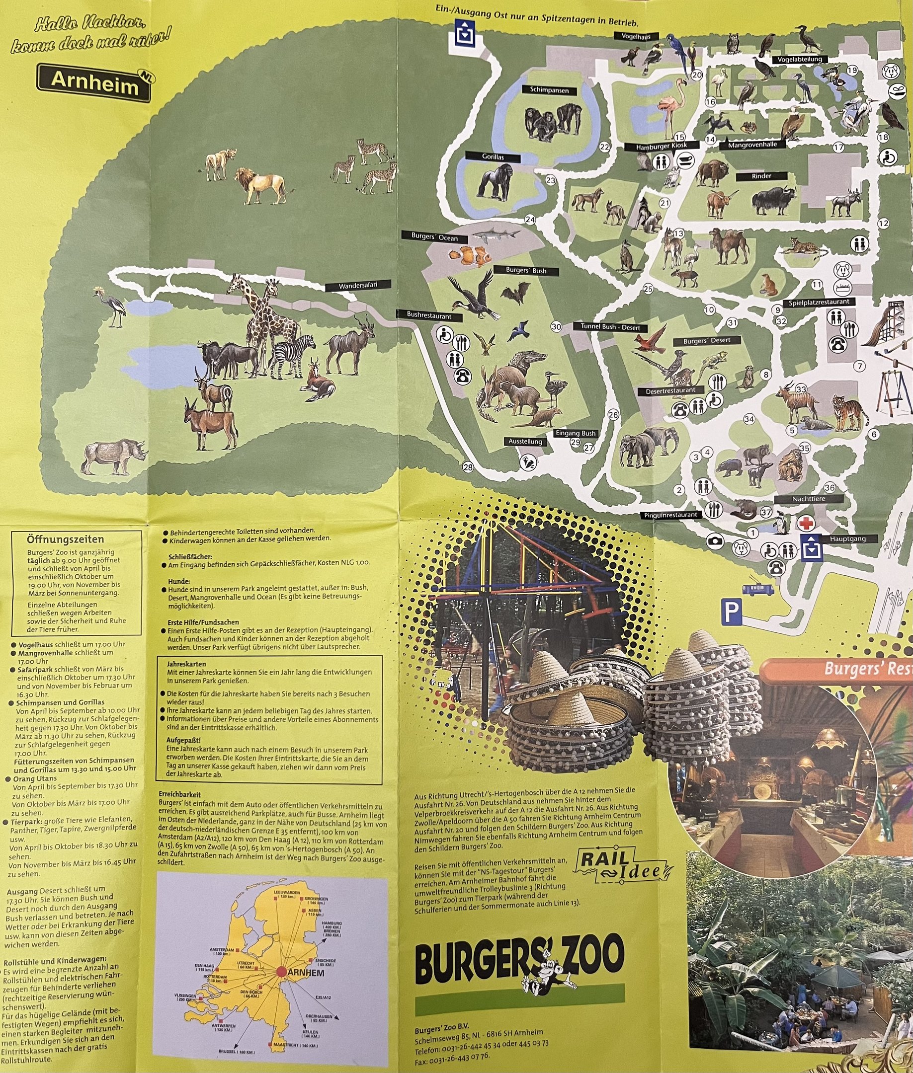 Zoo Map - undated