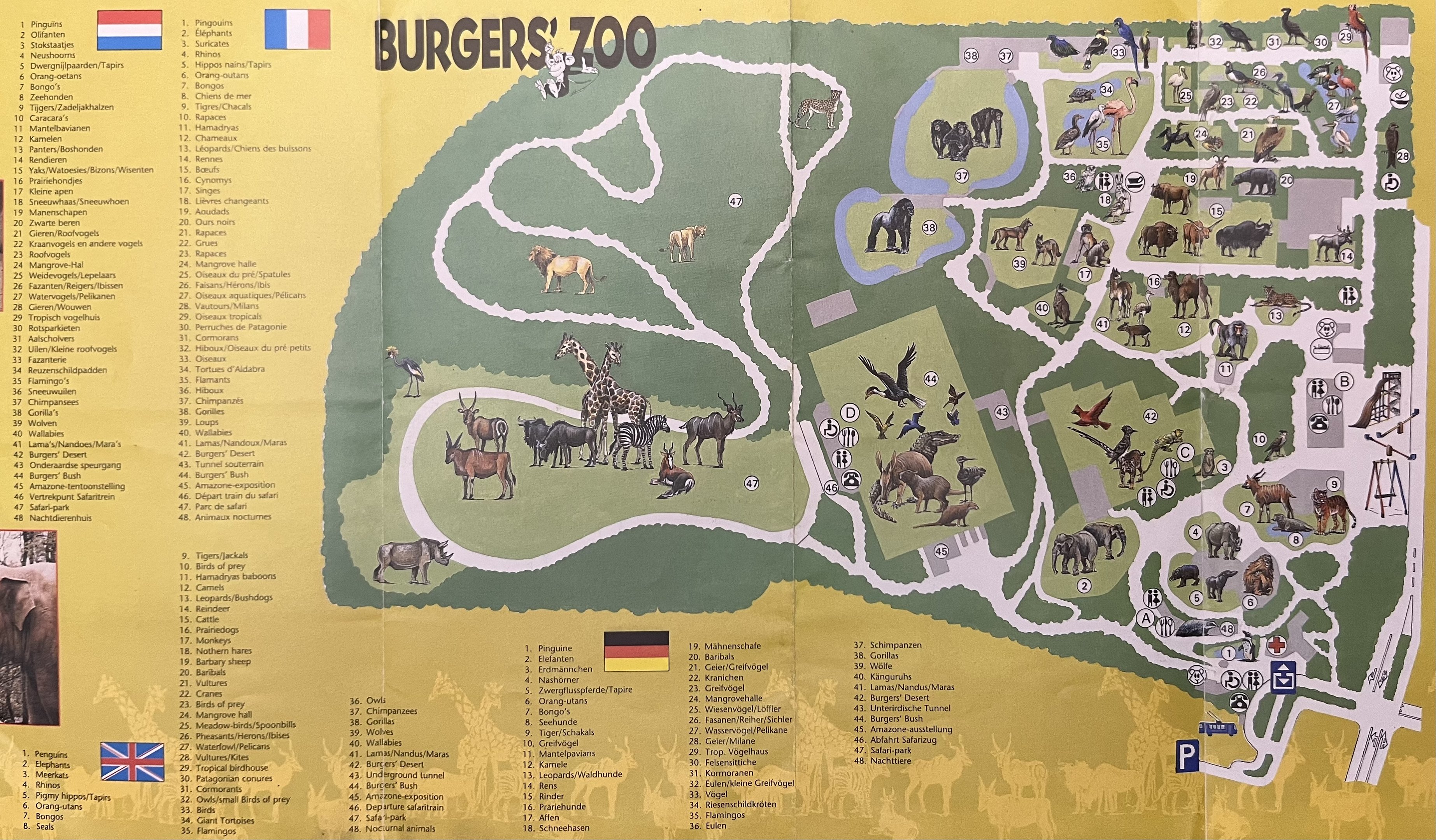 Zoo Map - undated