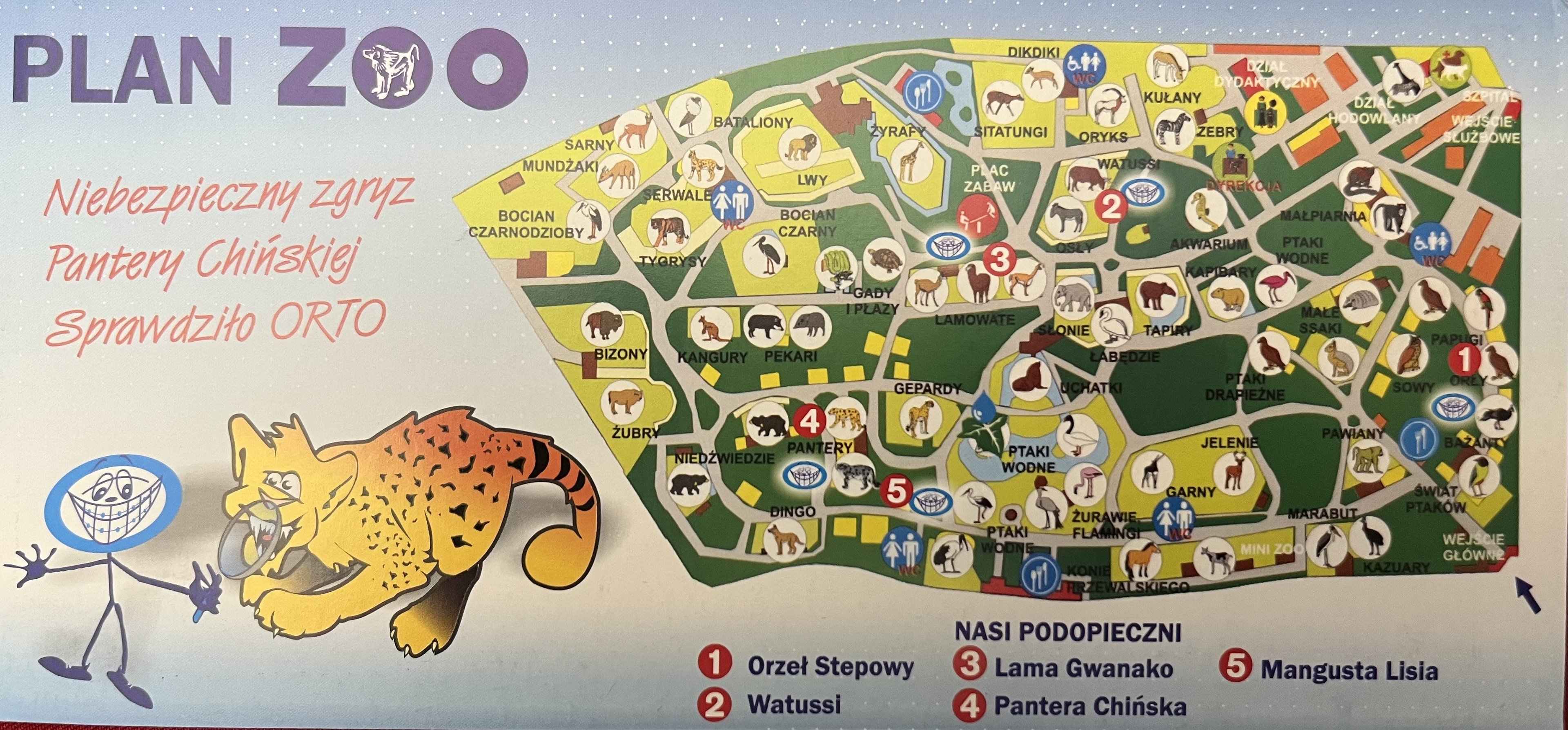 Zoo Map - undated