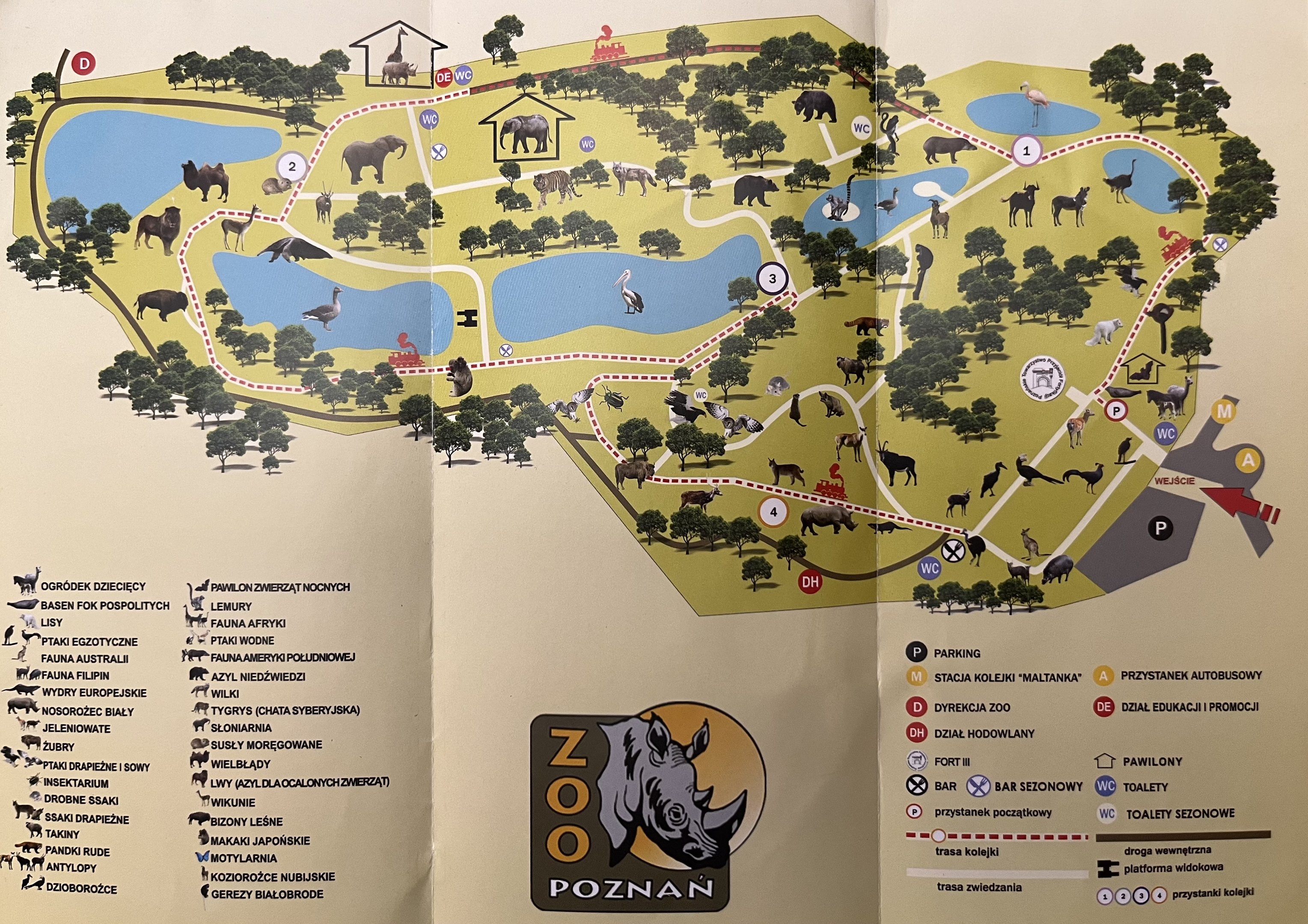 Zoo Map - undated