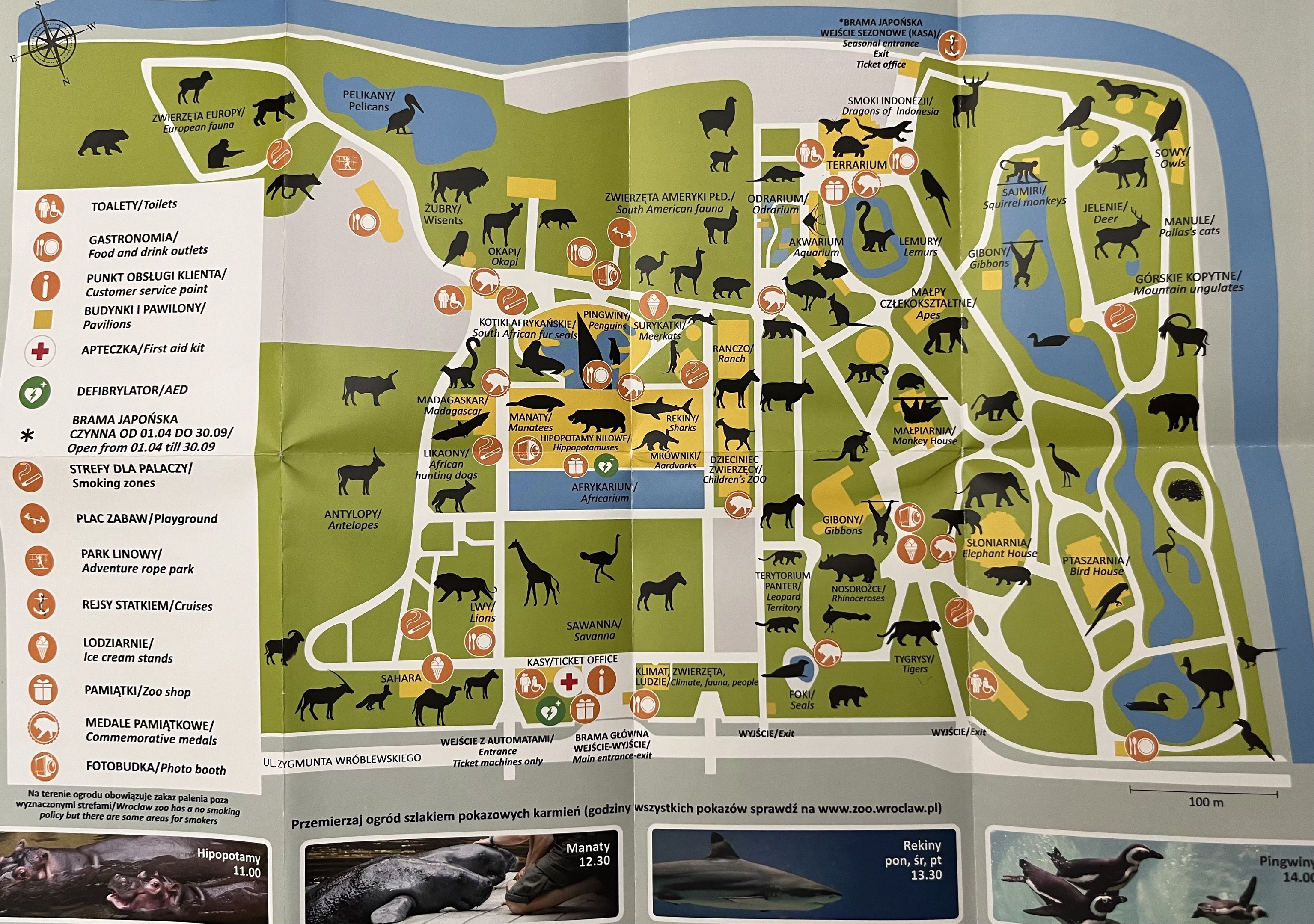 Zoo Map - undated