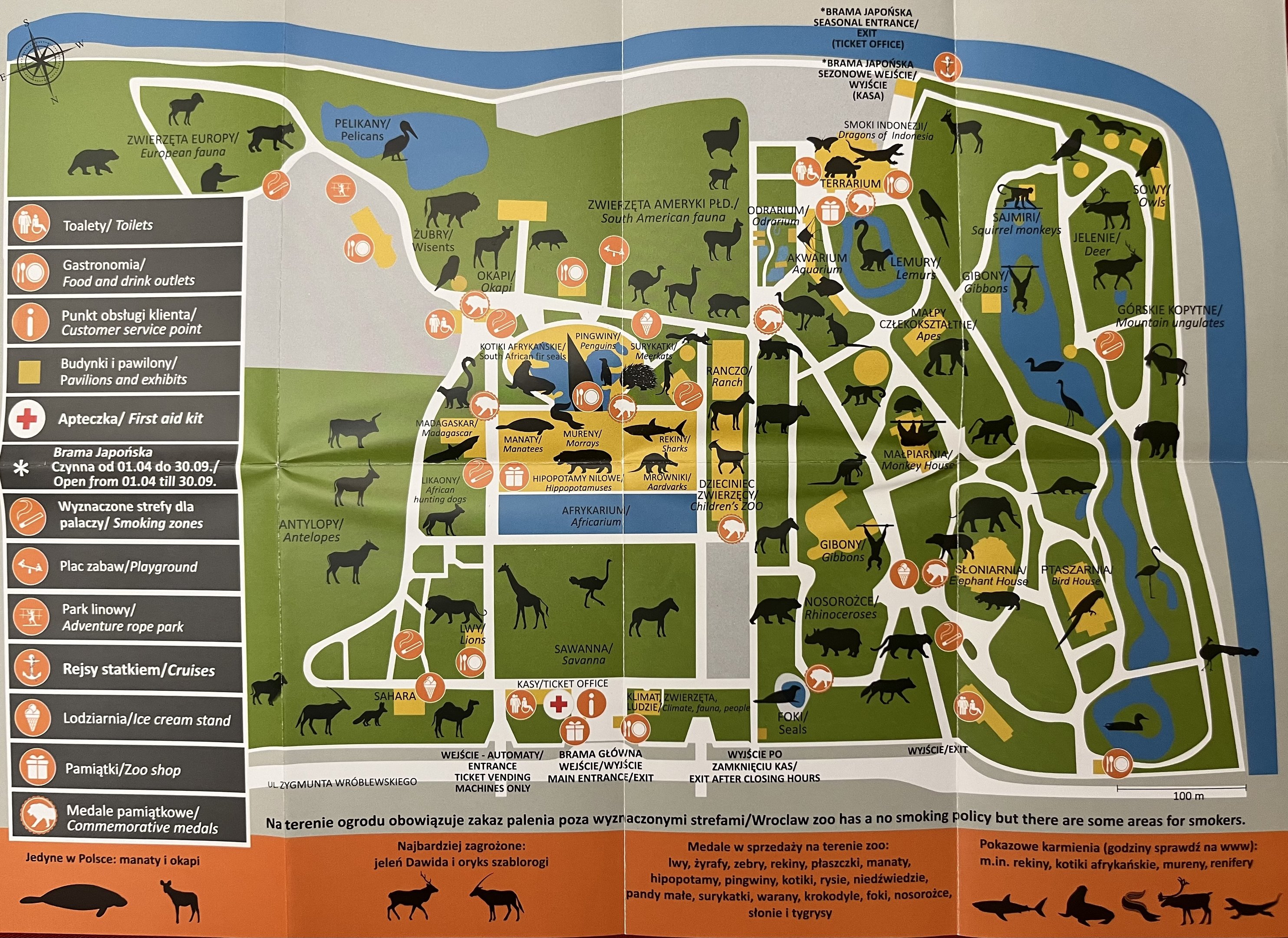 Zoo Map - undated