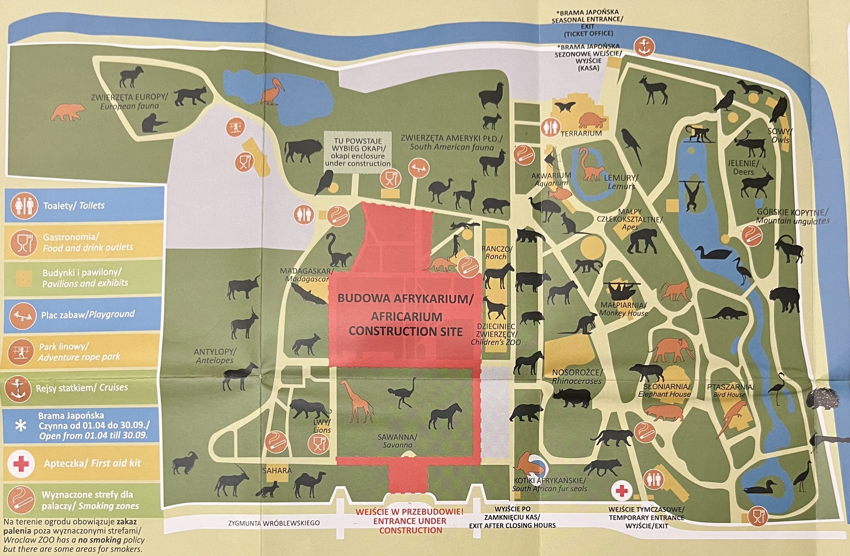 Zoo Map - undated