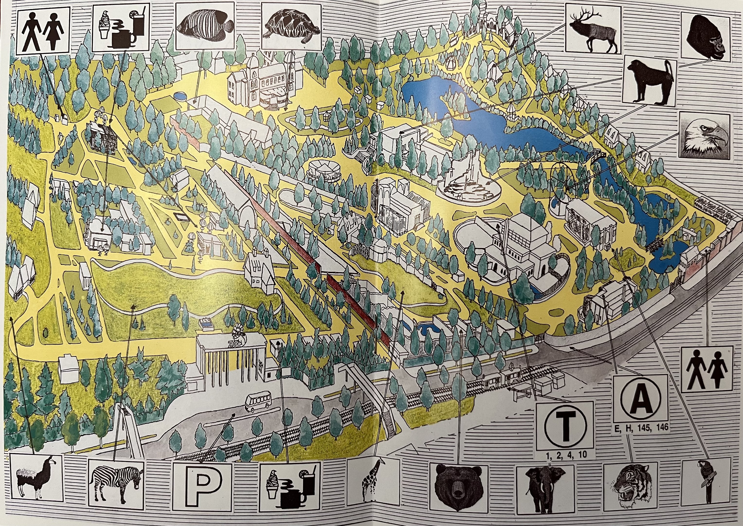 Zoo Map - undated