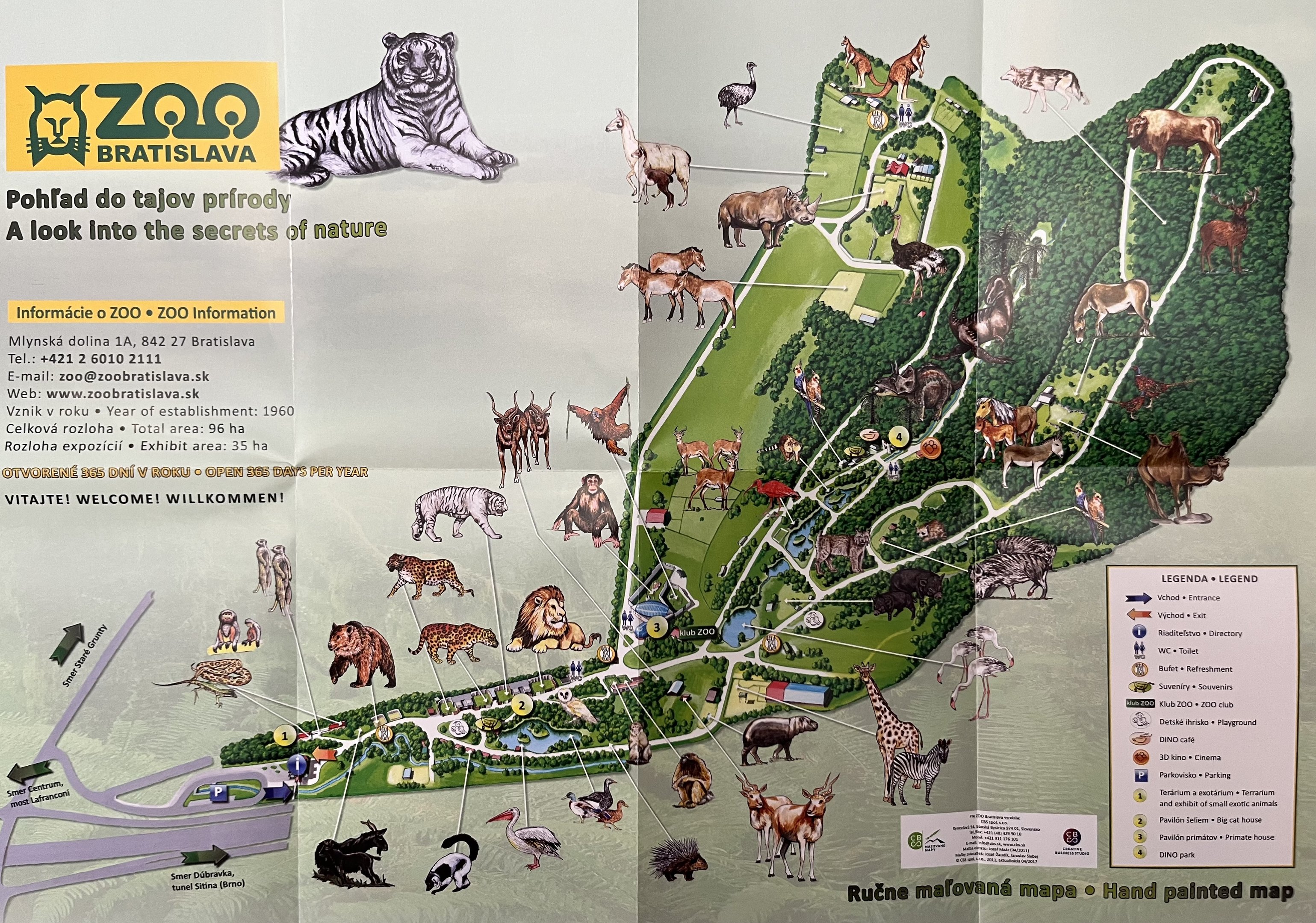 Zoo Map - undated