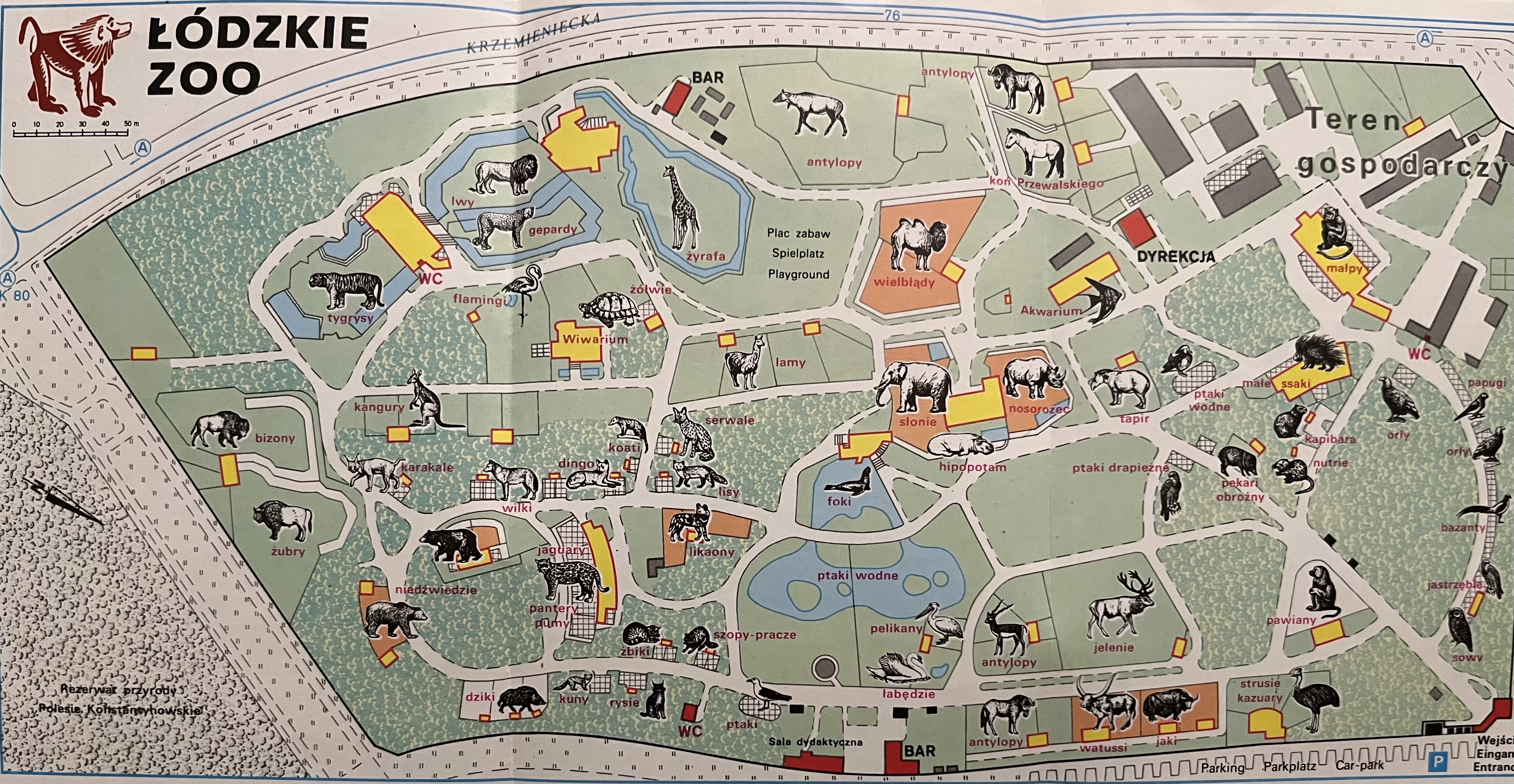 Zoo Map - undated