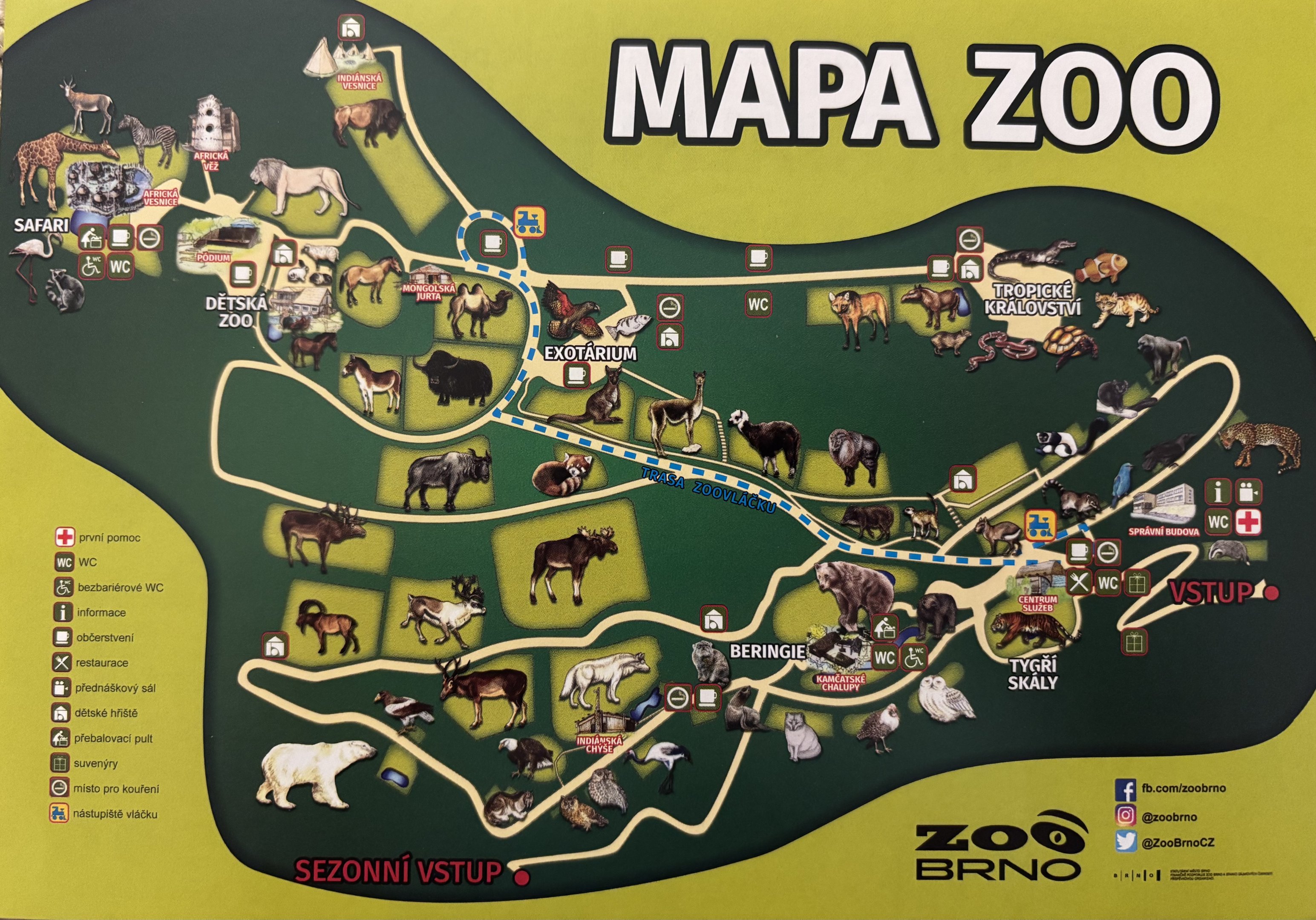 Zoo Map - undated