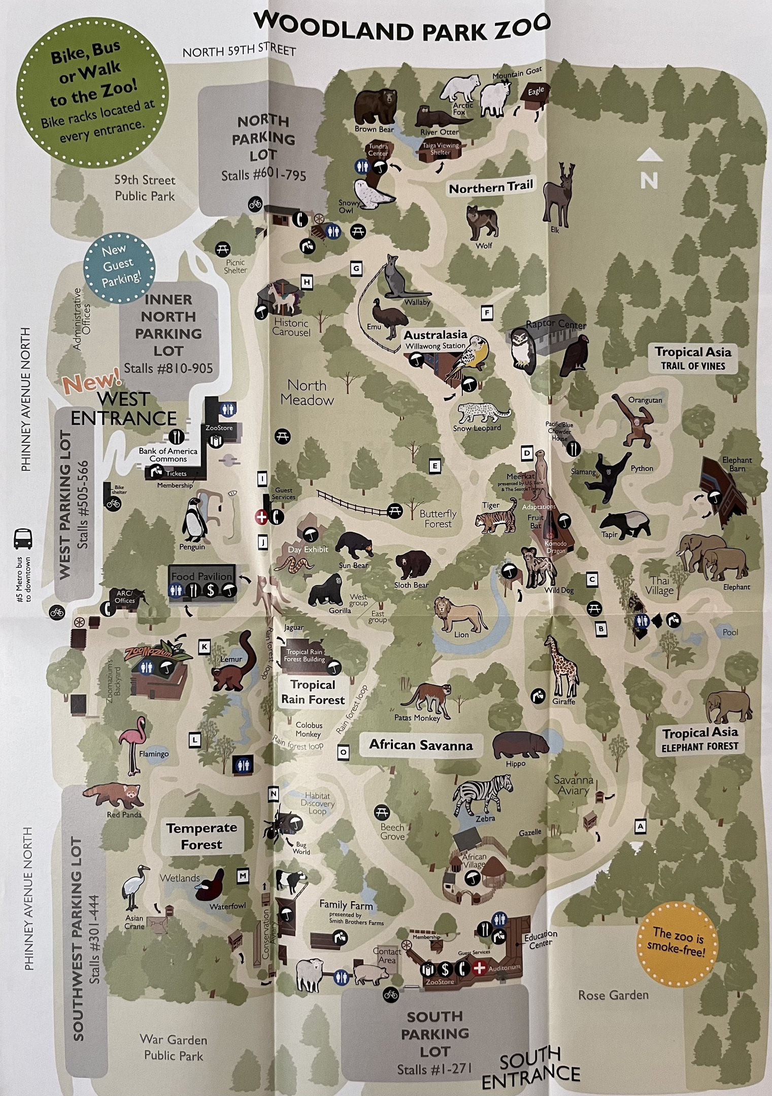 Zoo Map - Winter 2010