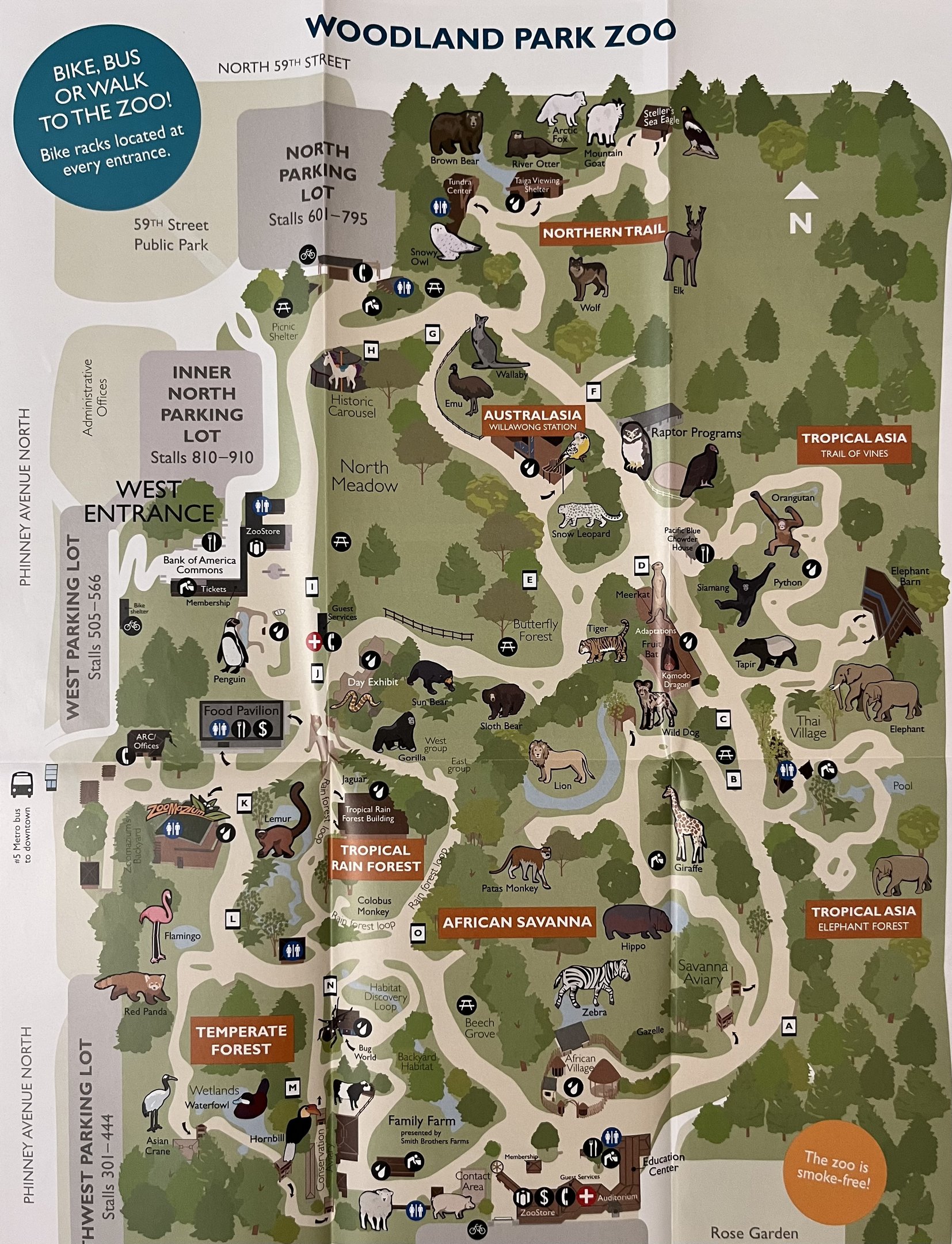 Zoo Map - Winter 2011