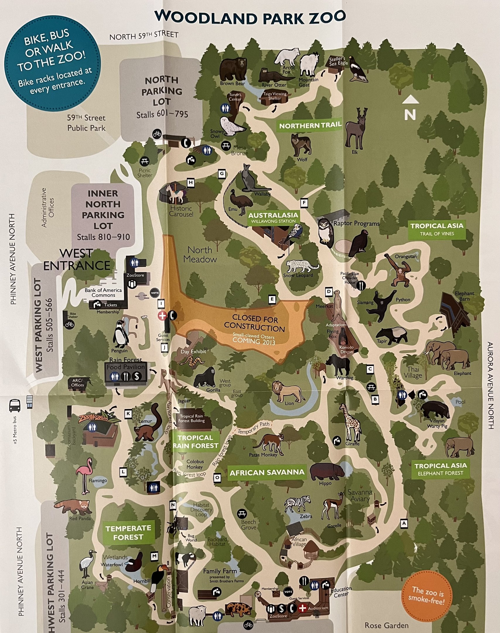 Zoo Map - Winter 2012