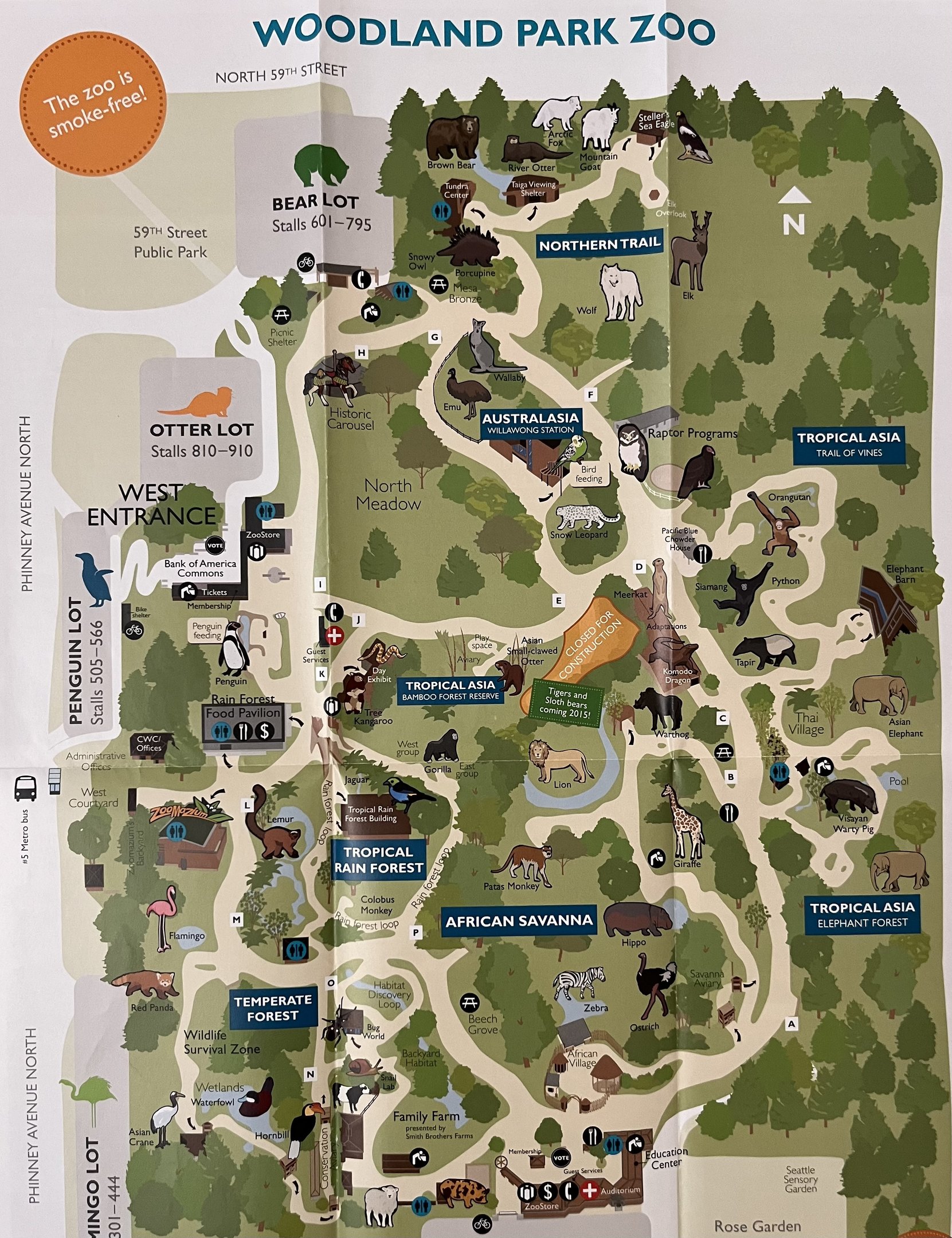 Zoo Map - Winter 2014
